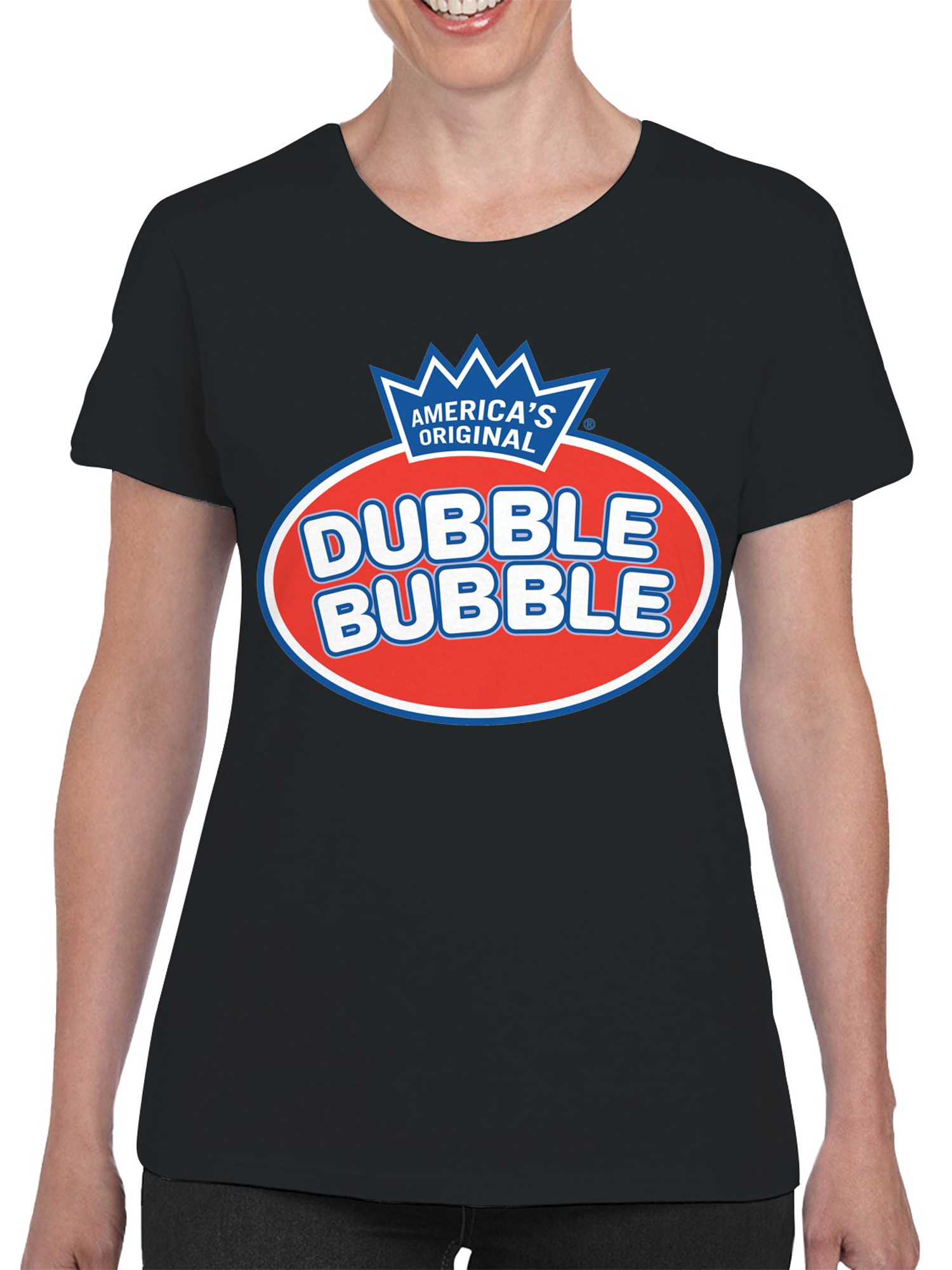 Offiziell lizenziertes Dubble Bubble Logo Damen T-Shirt - Bild 8 von 12