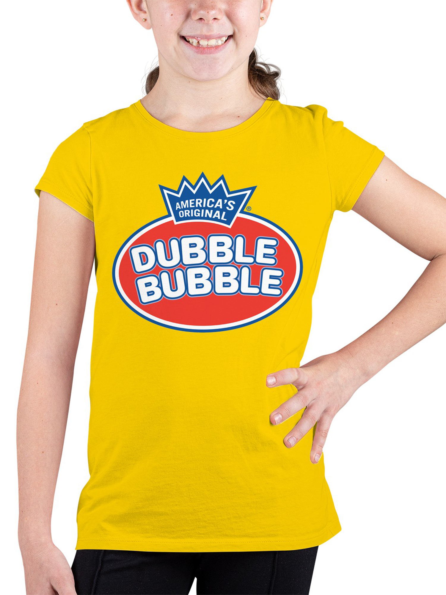 Offiziell lizenziertes Dubble Bubble Logo Jugend T-Shirt - Bild 8 von 18