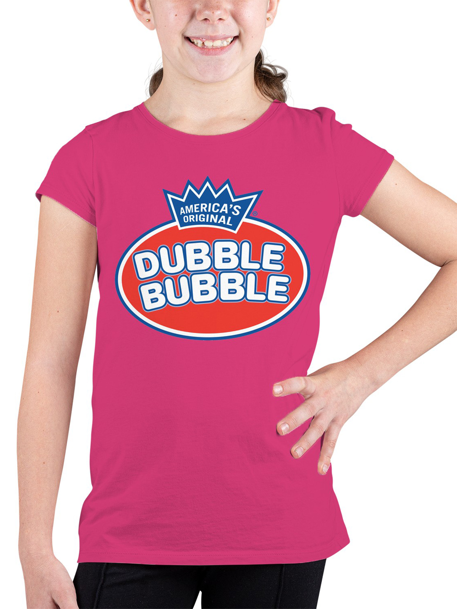 Offiziell lizenziertes Dubble Bubble Logo Jugend T-Shirt - Bild 11 von 18