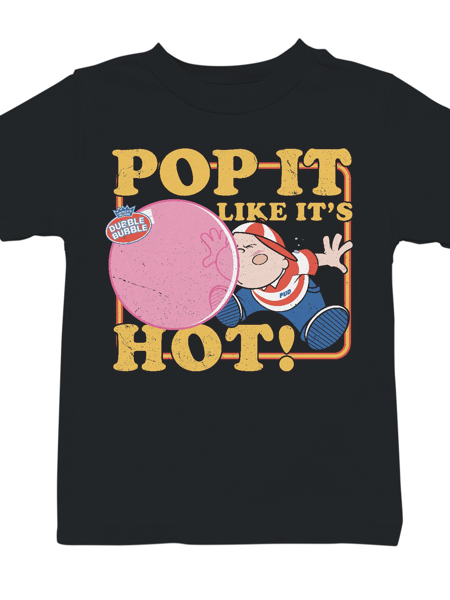 Offiziell lizenziertes Dubble Bubble Pop It Like It's Hot Gum Jugend T-Shirt - Bild 4 von 18