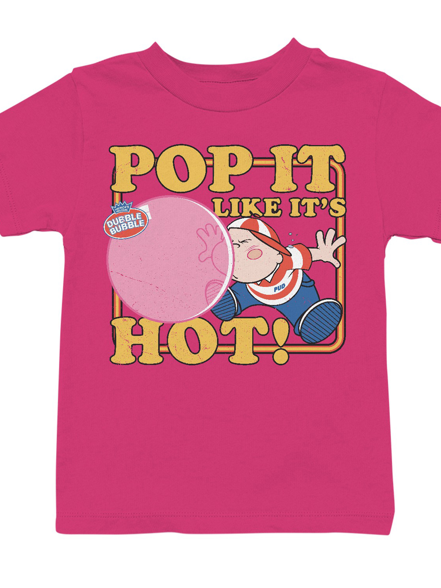 Offiziell lizenziertes Dubble Bubble Pop It Like It's Hot Gum Jugend T-Shirt - Bild 10 von 18