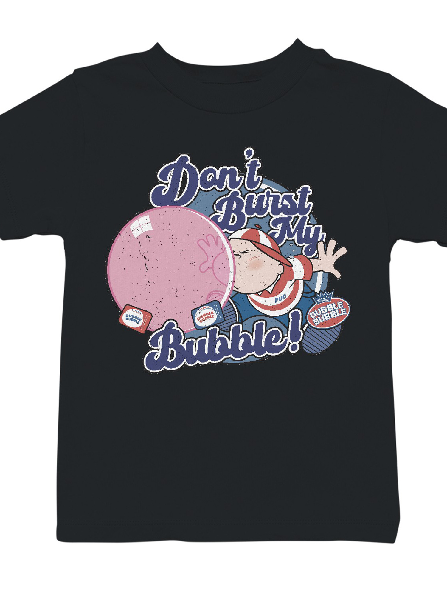 Offiziell lizenziertes Dubble Bubble Don't Burst My Bubble - Retro Jugend T-Shirt - Bild 4 von 18