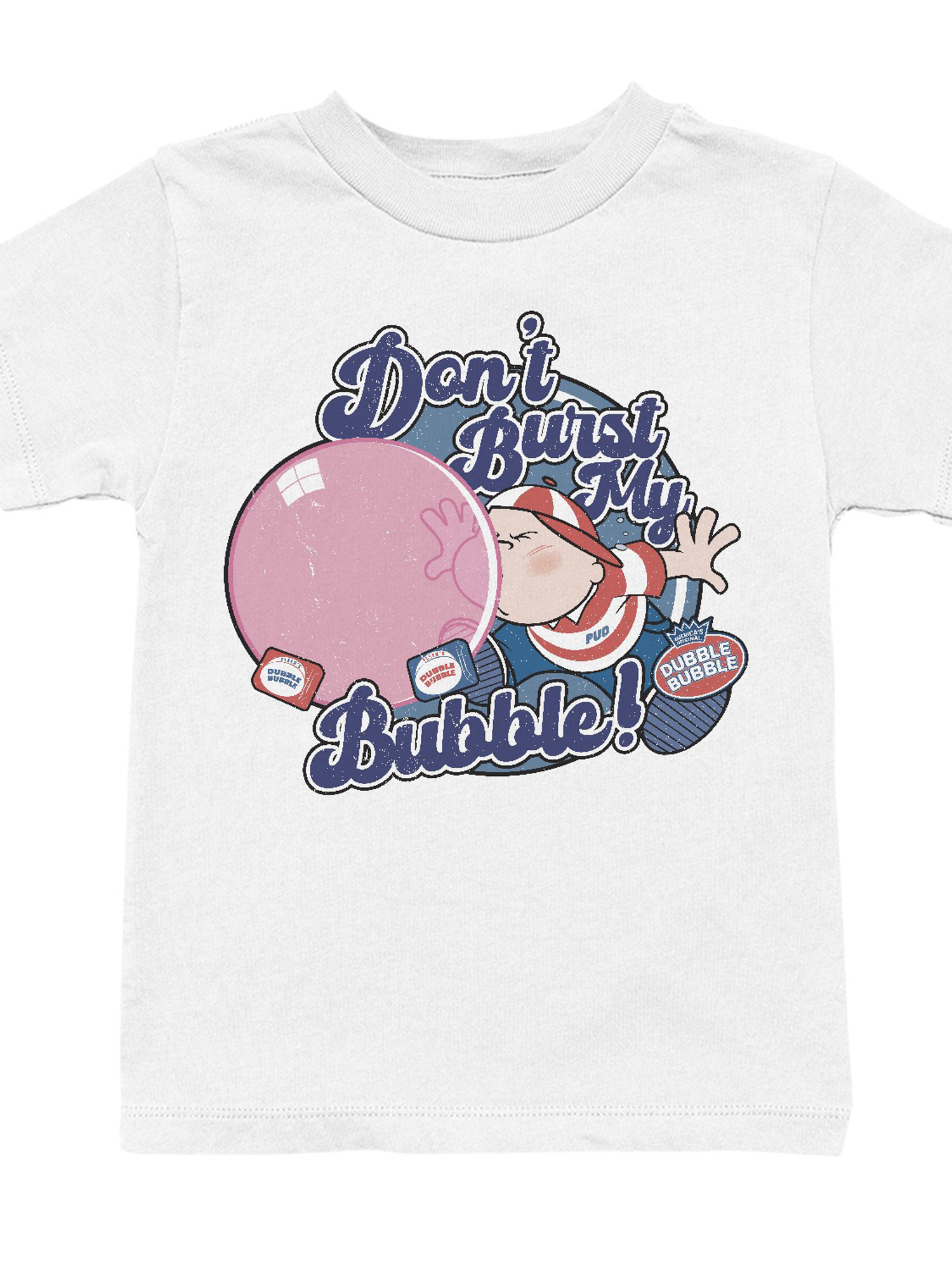 Offiziell lizenziertes Dubble Bubble Don't Burst My Bubble - Retro Jugend T-Shirt - Bild 16 von 18