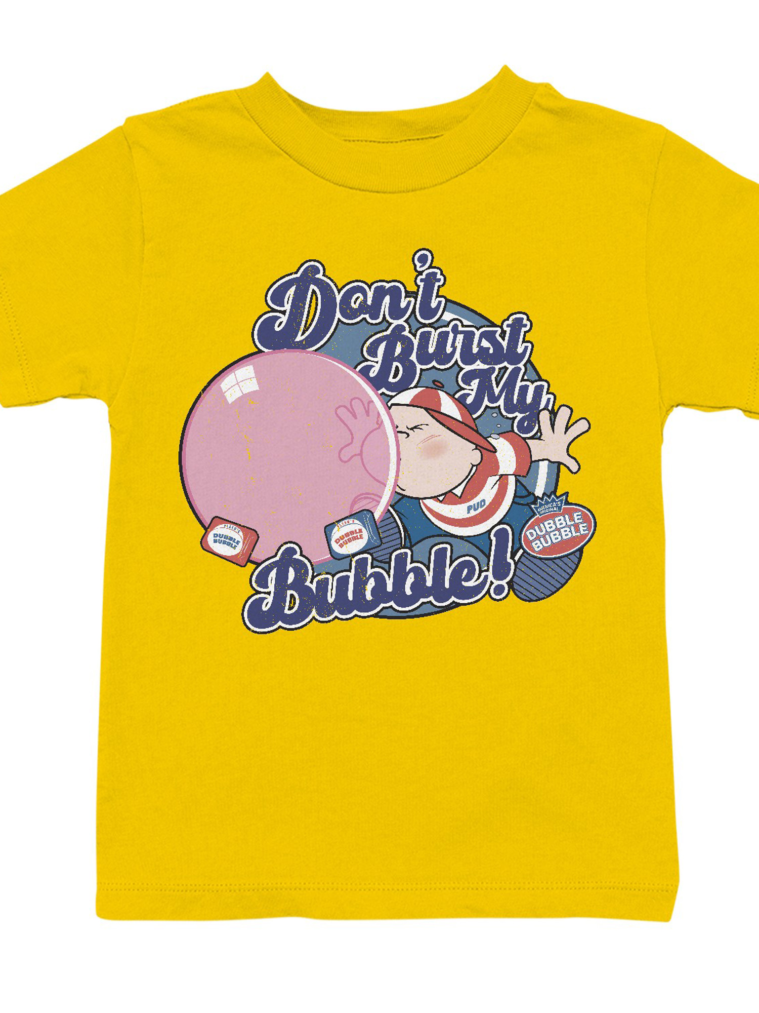 Offiziell lizenziertes Dubble Bubble Don't Burst My Bubble - Retro Jugend T-Shirt - Bild 7 von 18