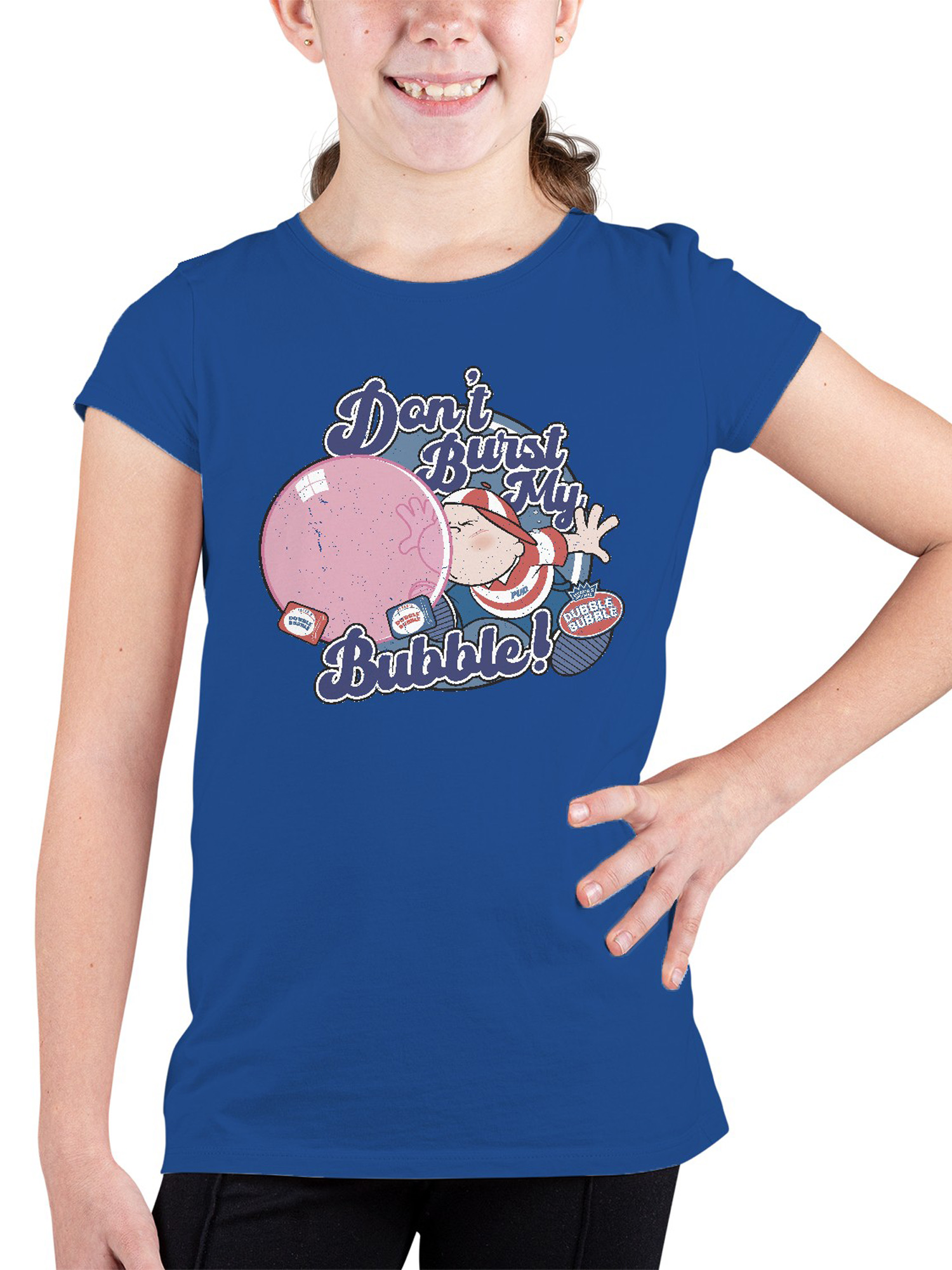 Offiziell lizenziertes Dubble Bubble Don't Burst My Bubble - Retro Jugend T-Shirt - Bild 14 von 18