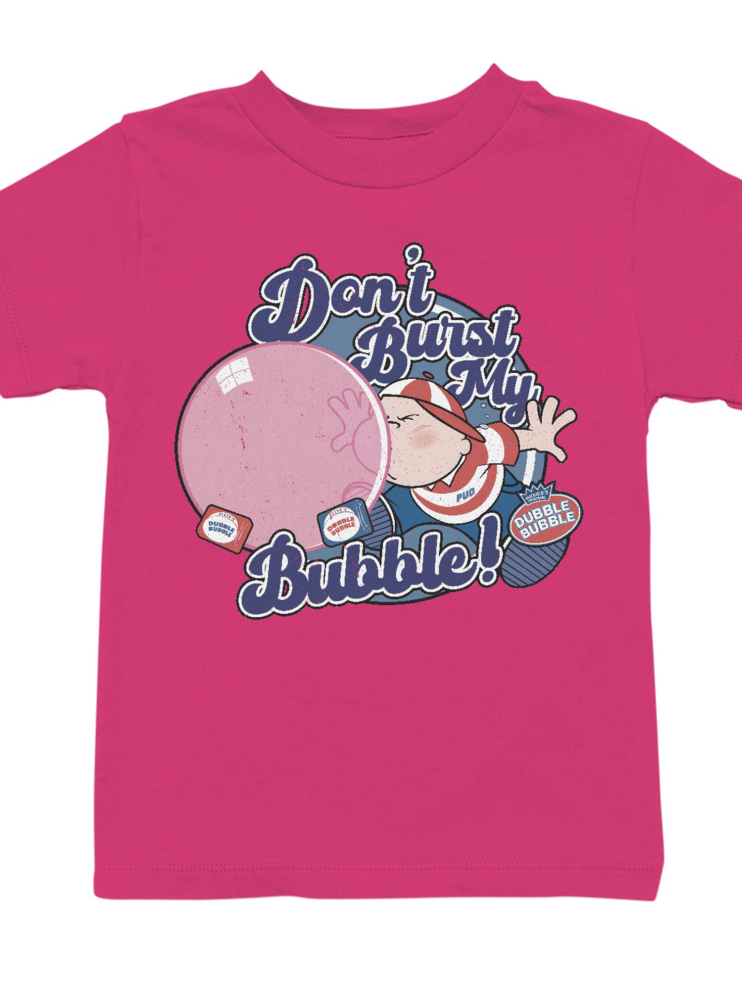 Offiziell lizenziertes Dubble Bubble Don't Burst My Bubble - Retro Jugend T-Shirt - Bild 10 von 18