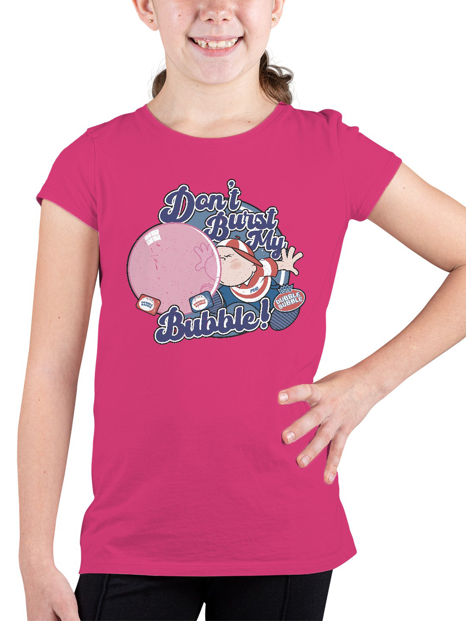 Offiziell lizenziertes Dubble Bubble Don't Burst My Bubble - Retro Jugend T-Shirt - Bild 11 von 18