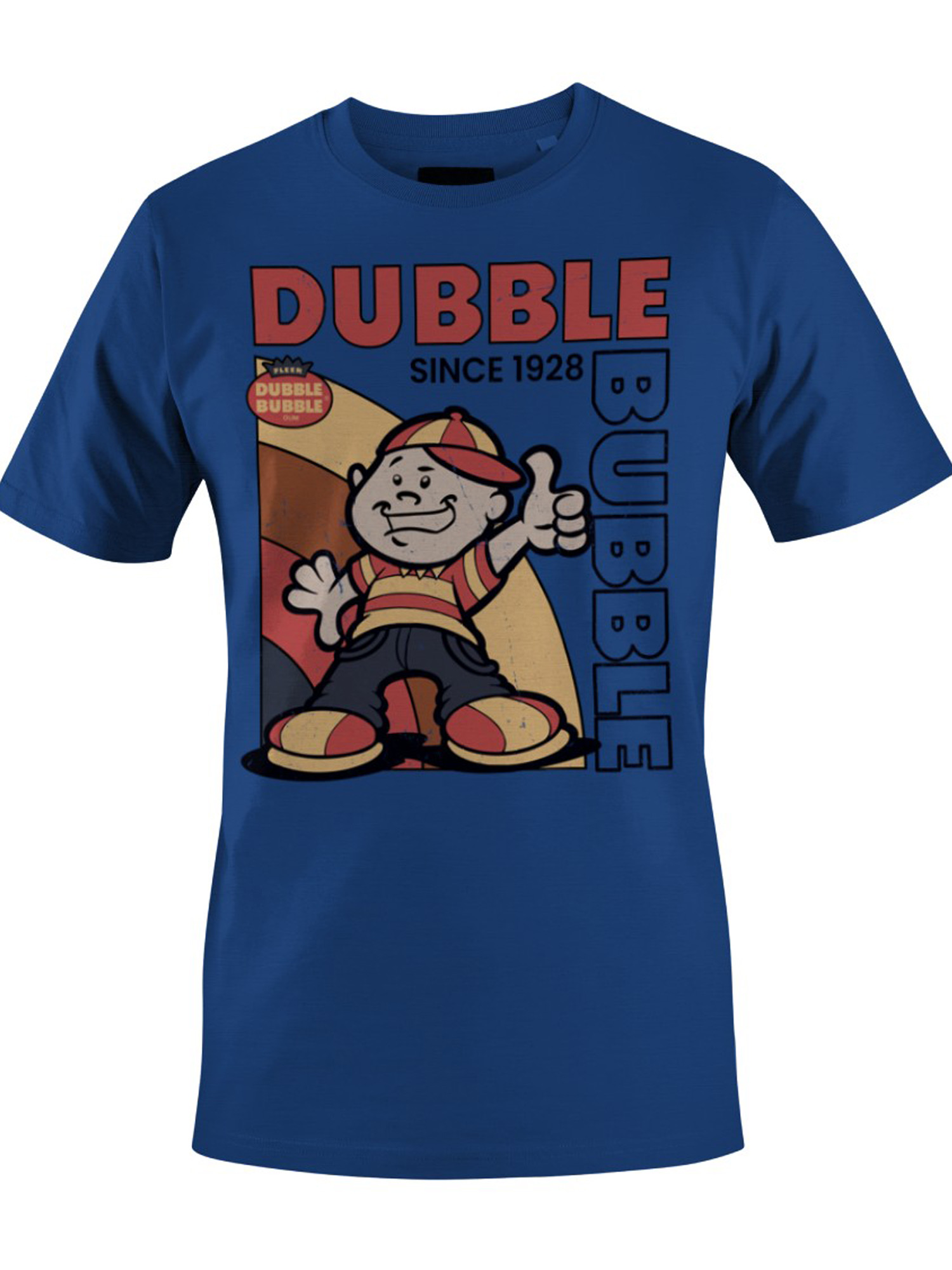 Offiziell lizenziertes Dubble Bubble Dubble Vintage Poster Herren T-Shirt - Bild 10 von 15