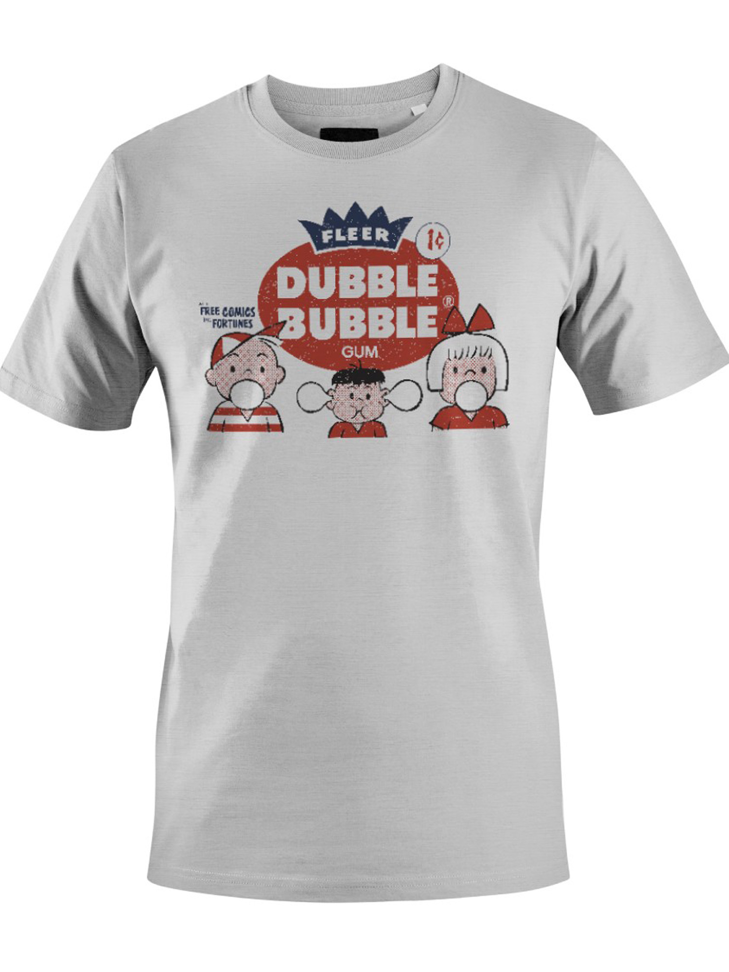 Officially Licensed Dubble Bubble Vintage Gum Advertisement Men’s T-shirt