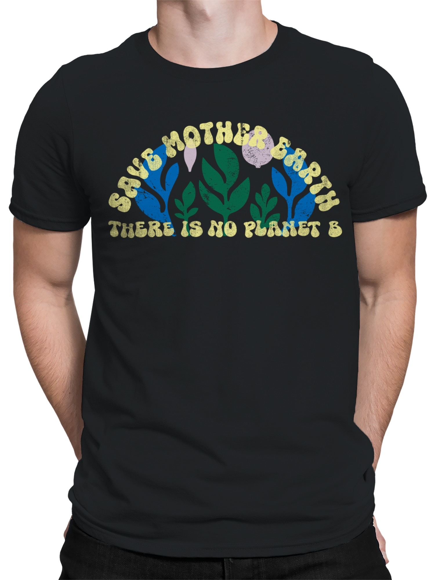 Save Mother Earth - No Planet B Men's T-shirt - Picture 5 of 15