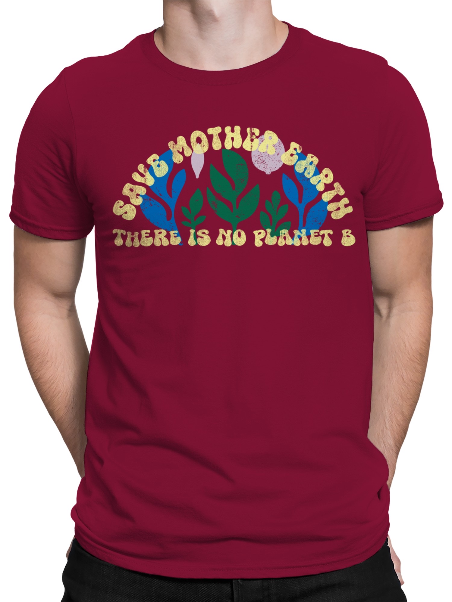 Save Mother Earth - No Planet B Men's T-shirt - Picture 8 of 15