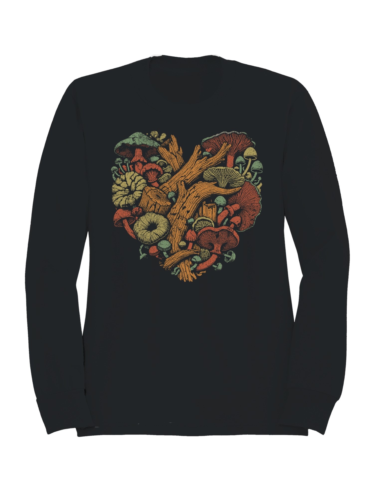 Sudadera para hombre Heart of the Forest: Fungal Harmony - Imagen 4 de 9