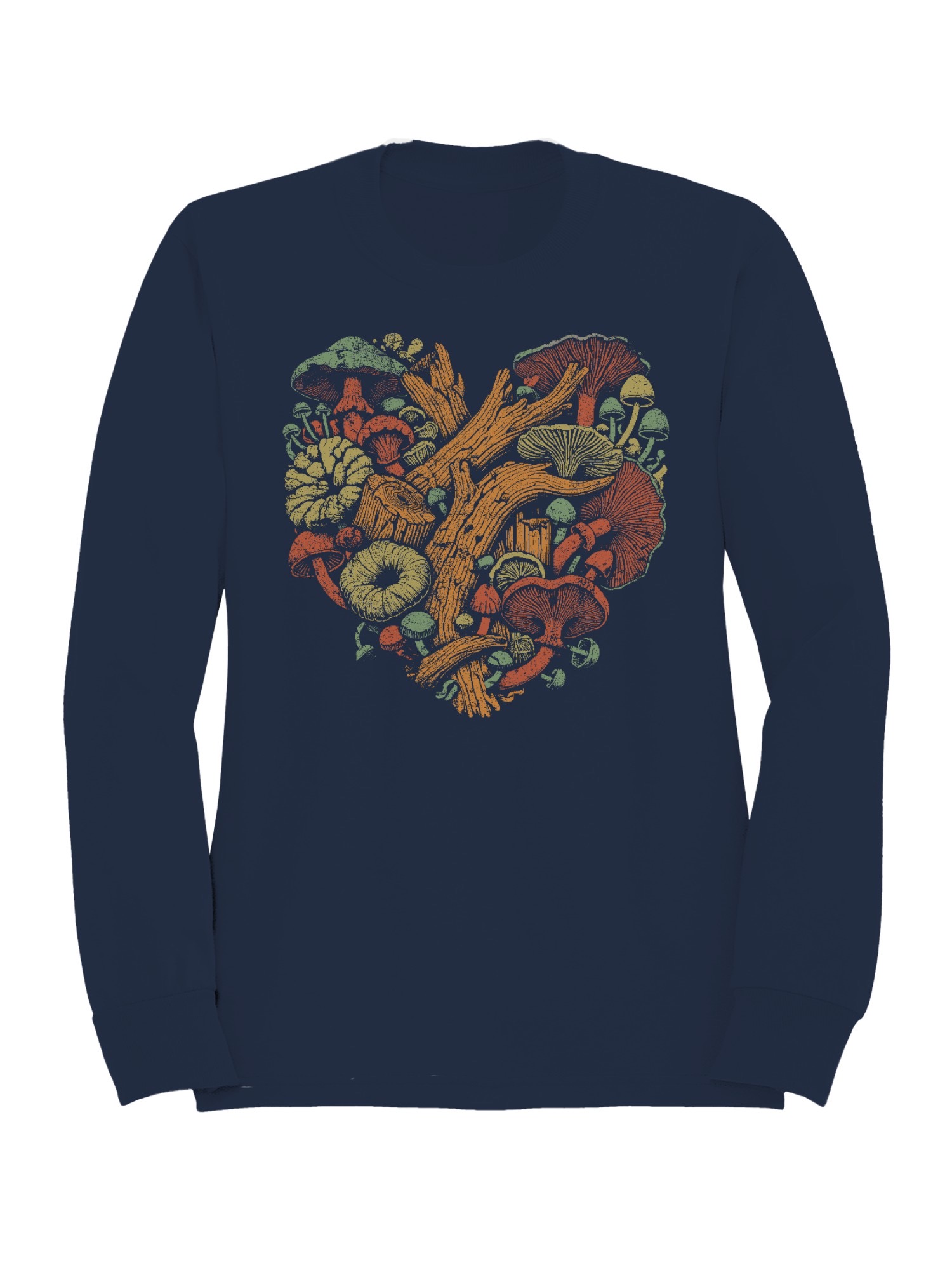 Sudadera para hombre Heart of the Forest: Fungal Harmony - Imagen 7 de 9