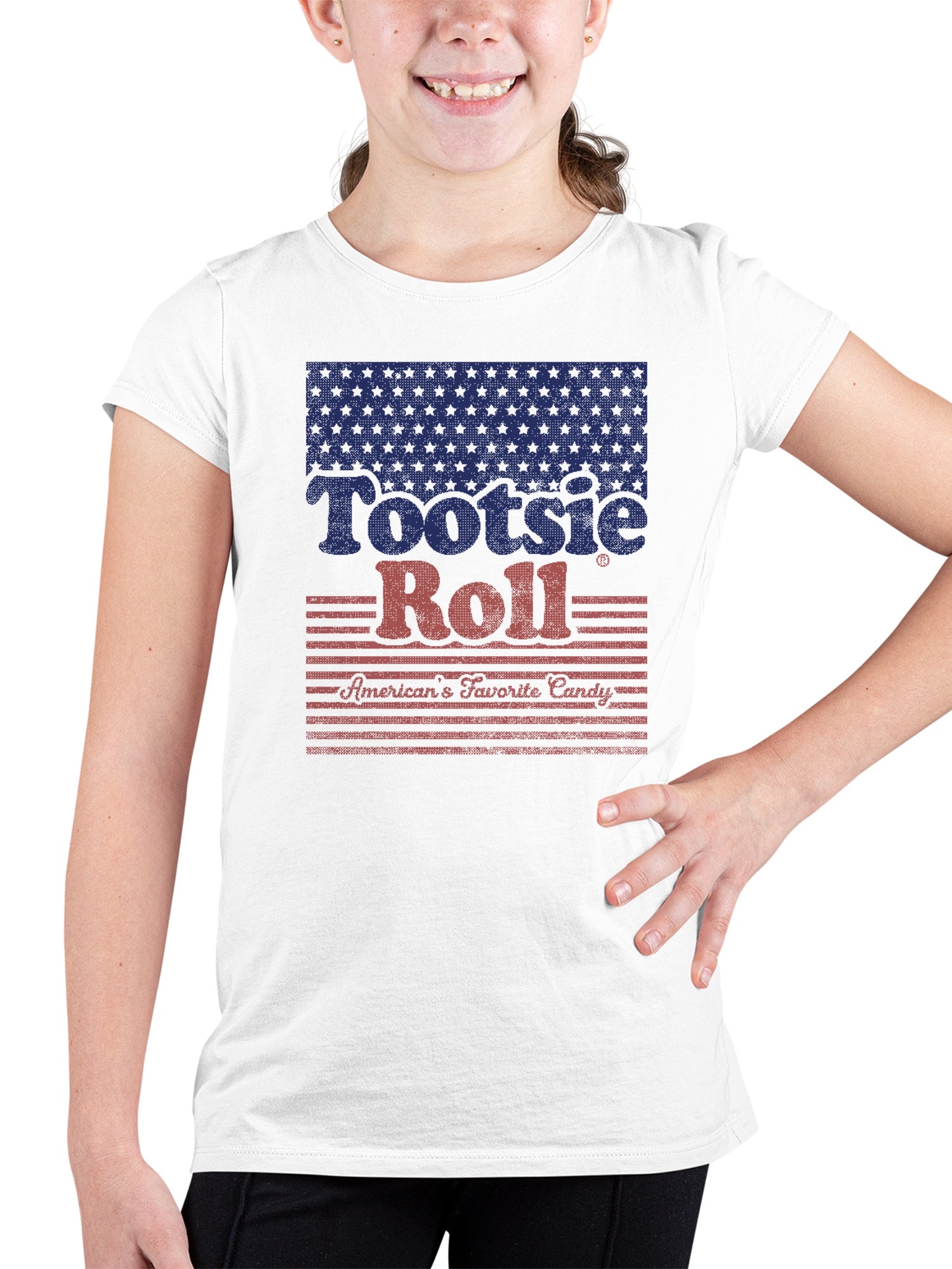 Officially Licensed Tootsie Roll Vintage Design Youth's T-shirt - Picture 5 of 6