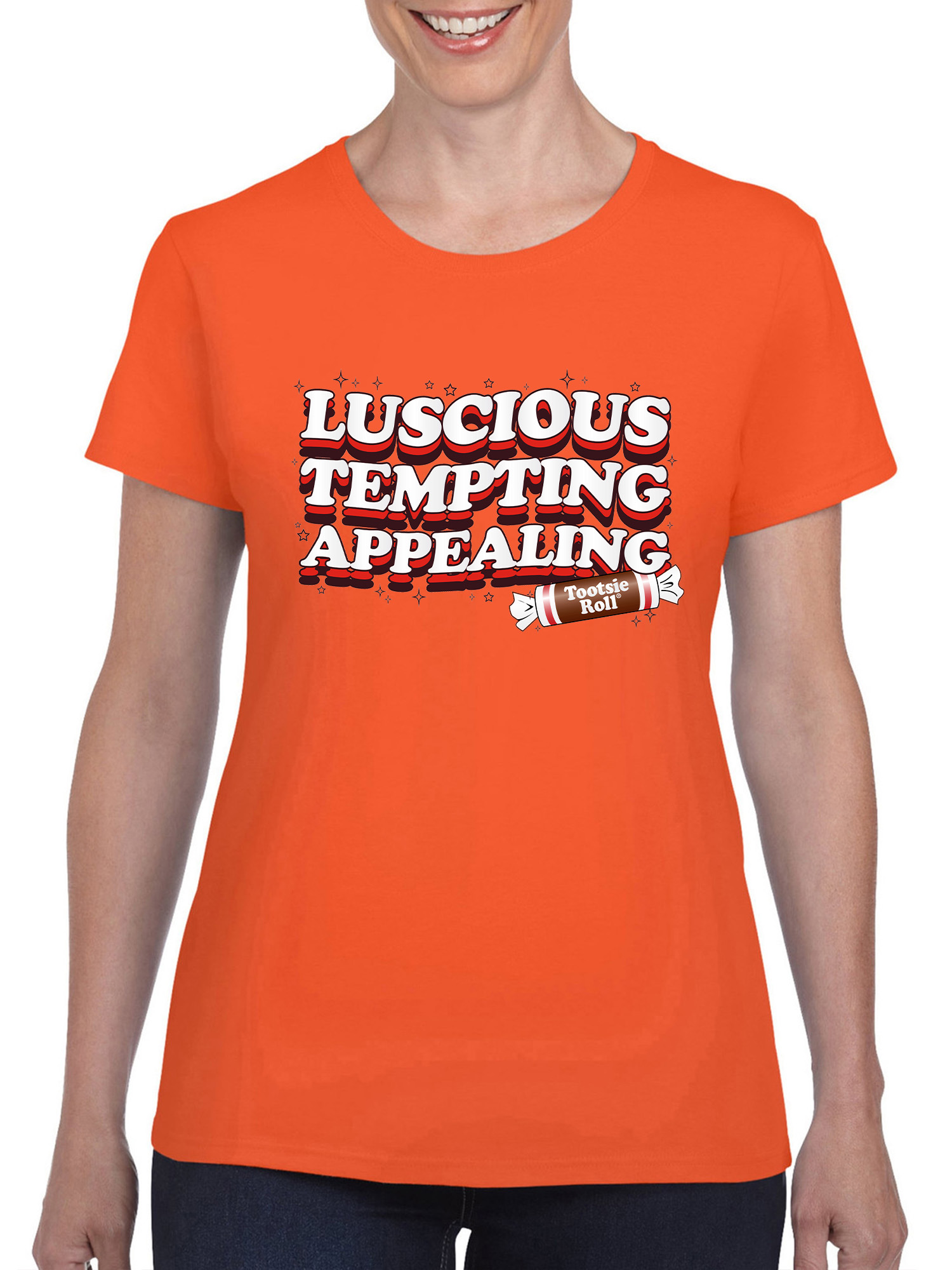Camiseta para mujer Tootsie Roll con licencia oficial publicidad deliciosa - Imagen 8 de 15