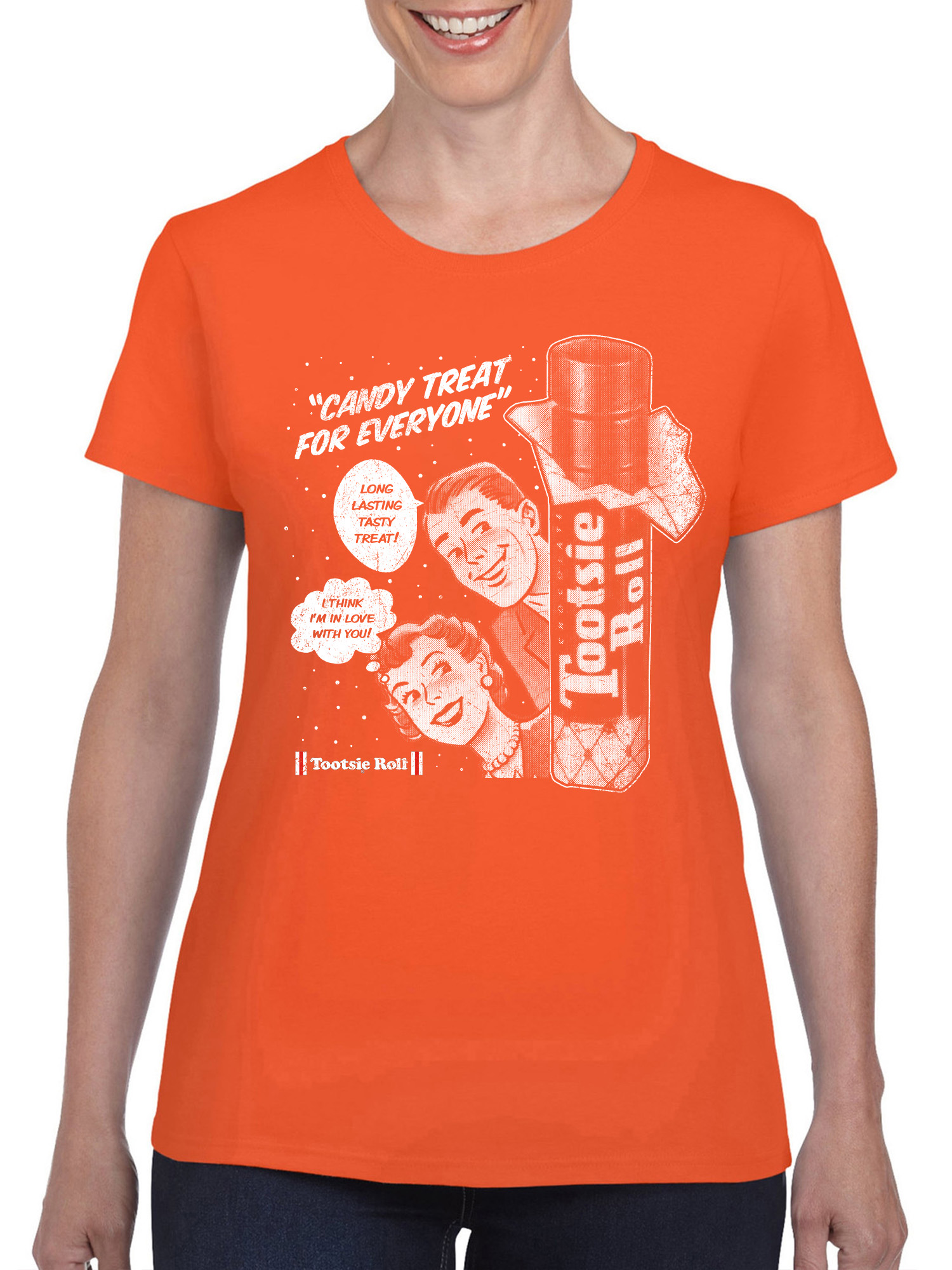Camiseta para mujer Tootsie Roll publicidad retro con licencia oficial - Imagen 11 de 15