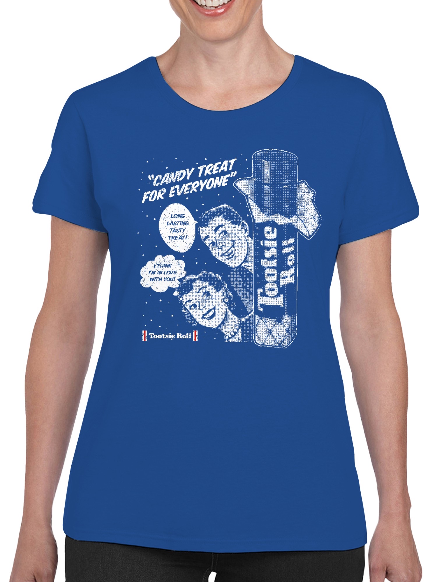 Camiseta para mujer Tootsie Roll publicidad retro con licencia oficial - Imagen 14 de 15