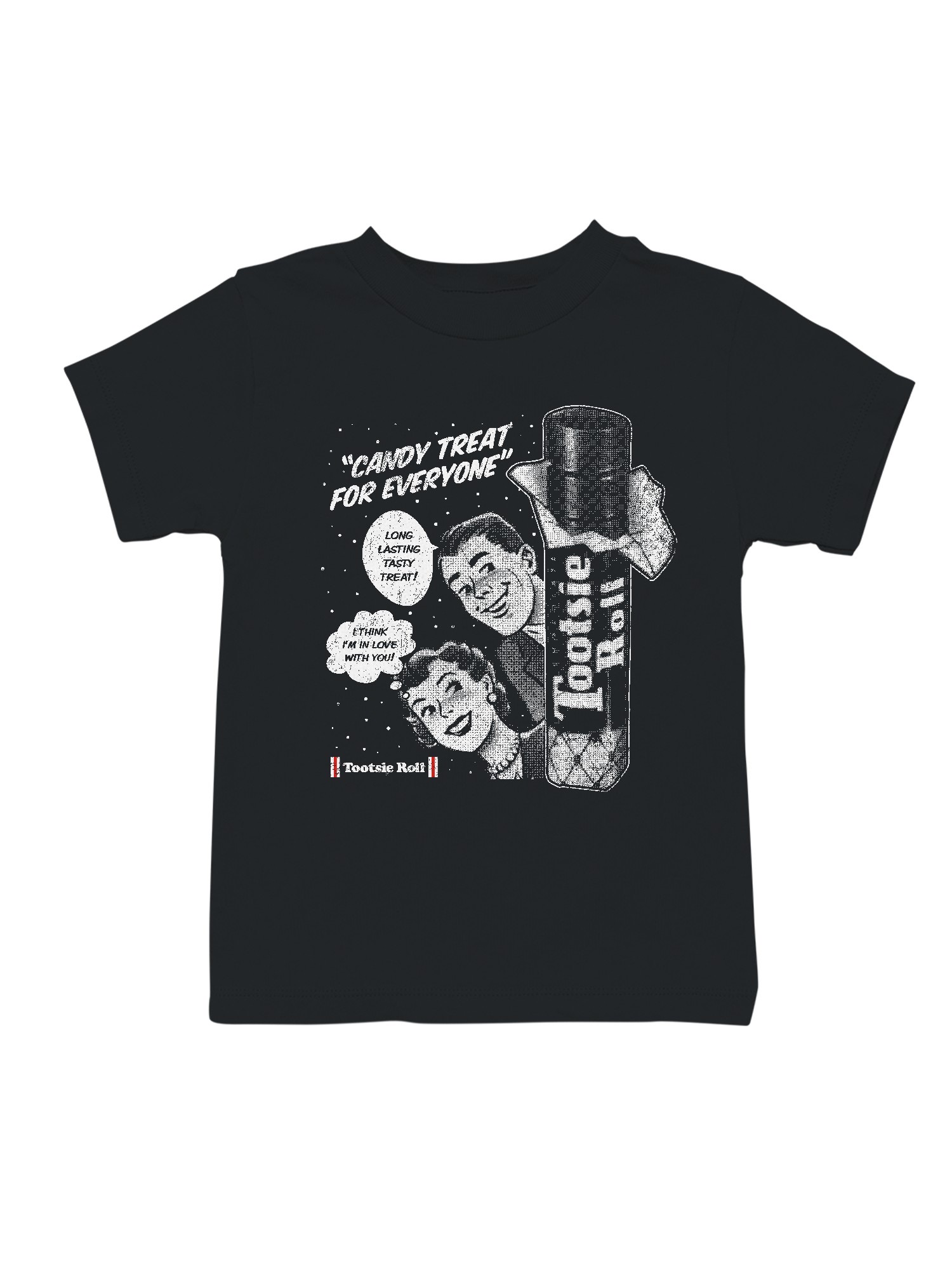 Officially Licensed Tootsie Roll Retro Advertisement Youth's T-shirt - Picture 4 of 12