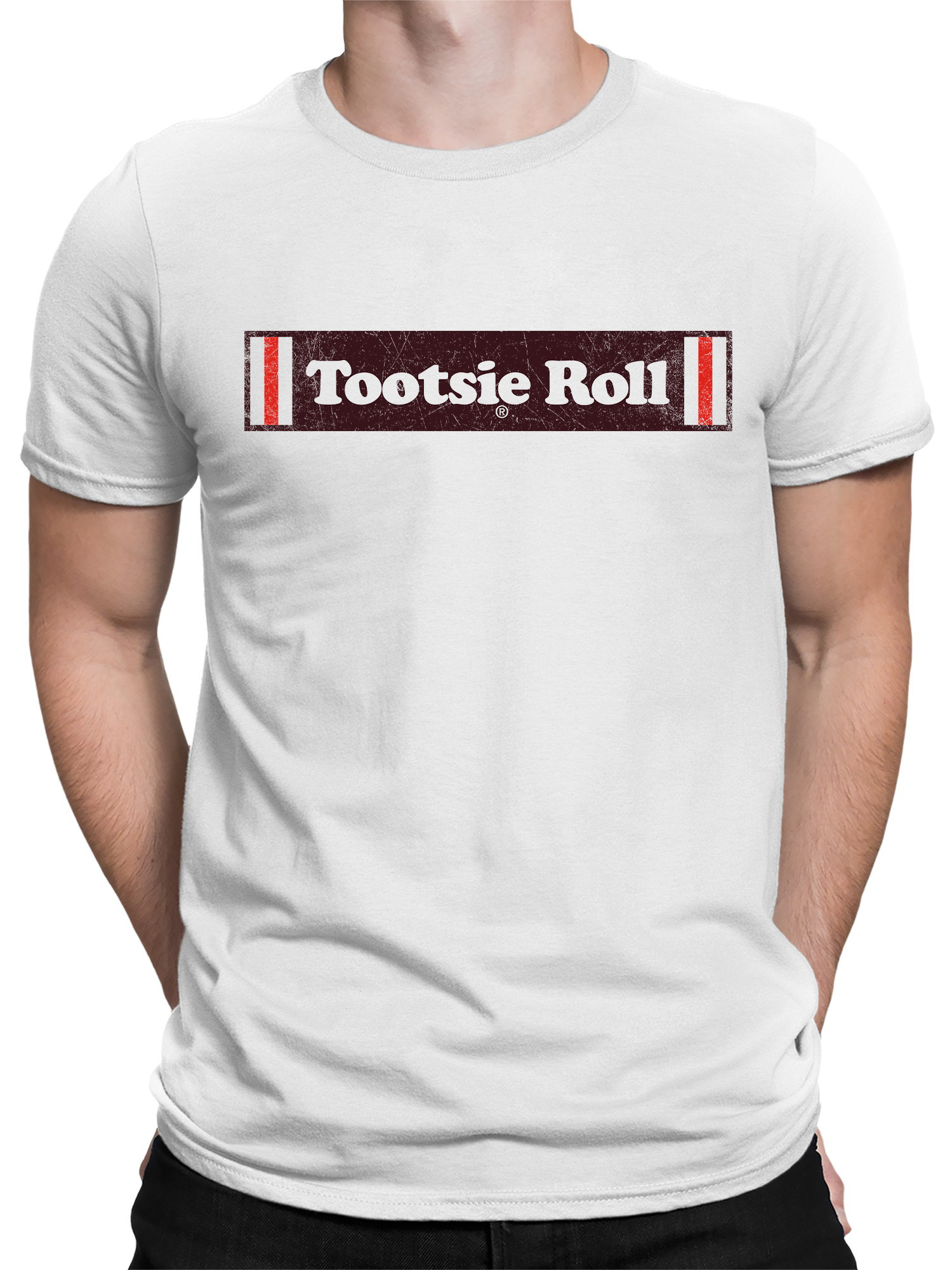 Camiseta para hombre con diseño de logotipo Tootsie Roll con licencia oficial - Imagen 5 de 6