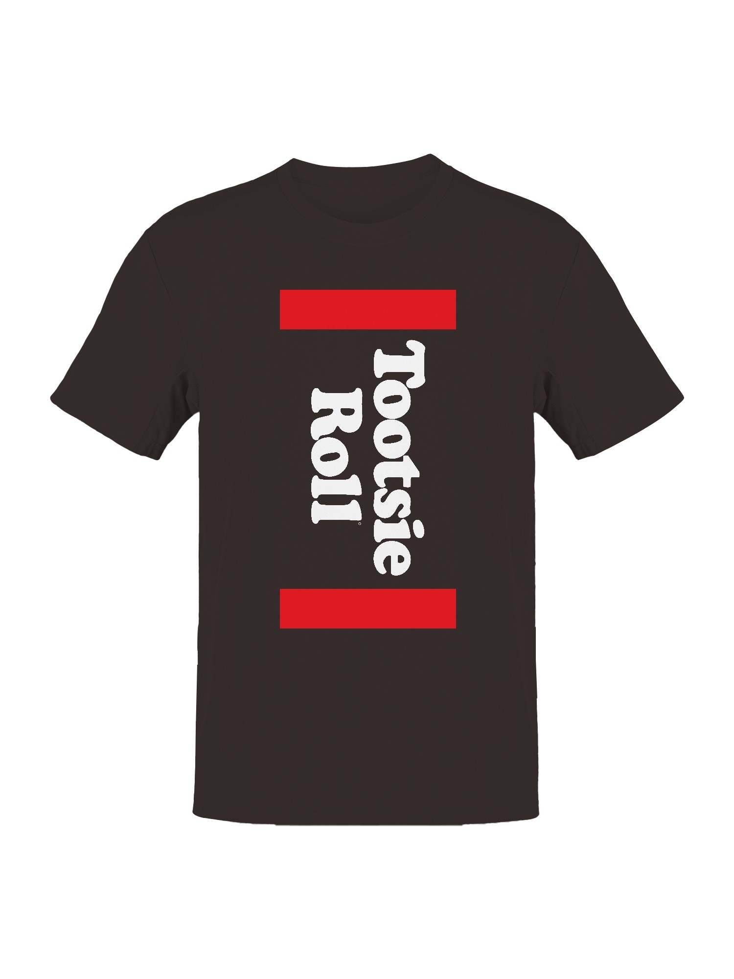 Camiseta para hombre Tootsie Roll clásica con logotipo horizontal con licencia oficial - Imagen 4 de 6