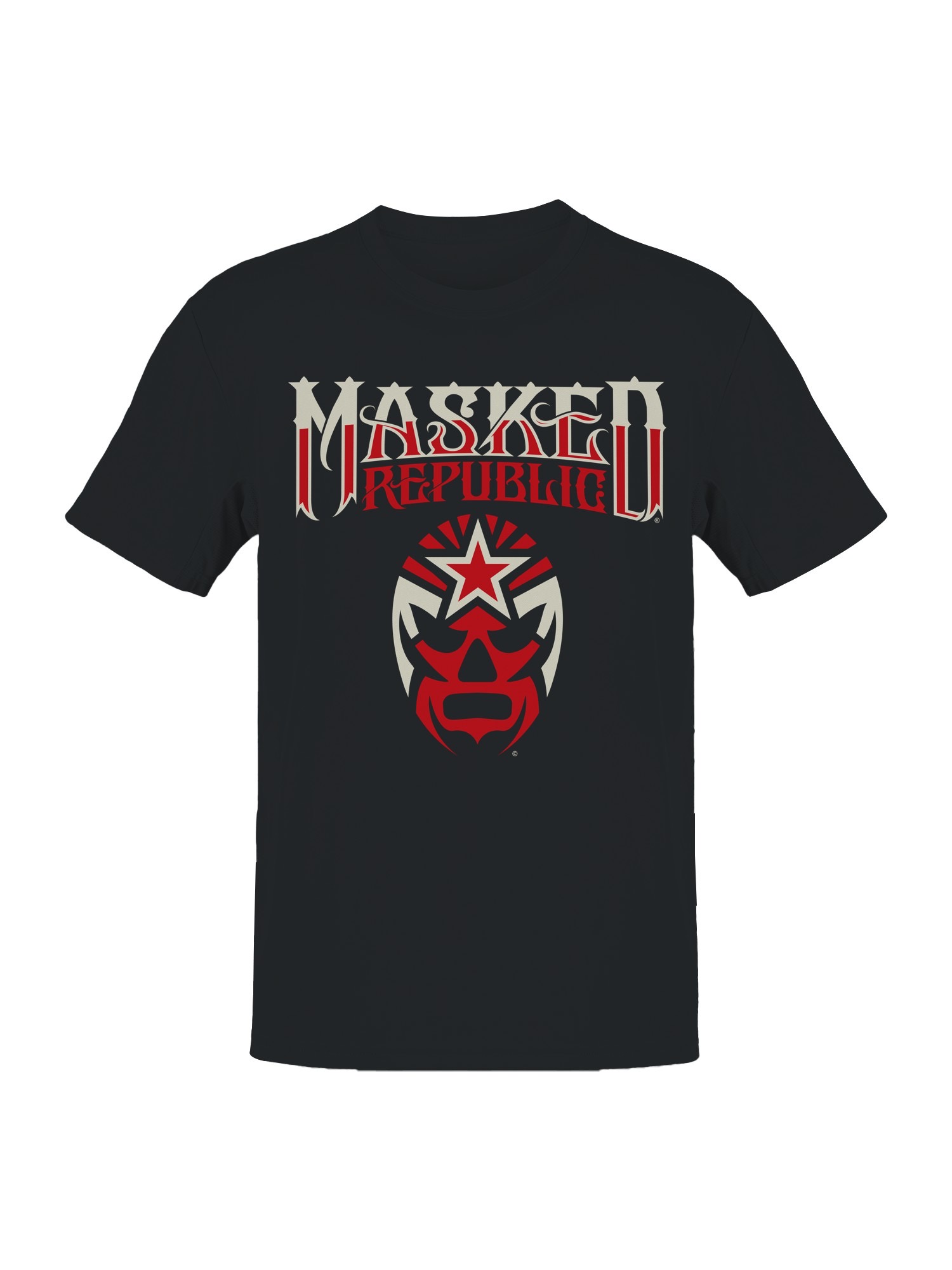 Officially Licensed Legends Of Lucha Libre Iconic Mask Logo Men's T-shirt - Picture 4 of 6