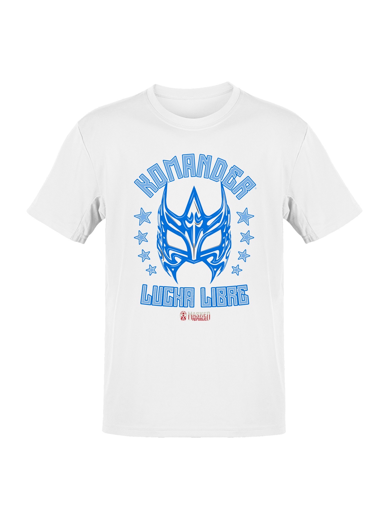 Camiseta para hombre con licencia oficial Legends of Lucha Libre Komander Lucha Póster - Imagen 10 de 12