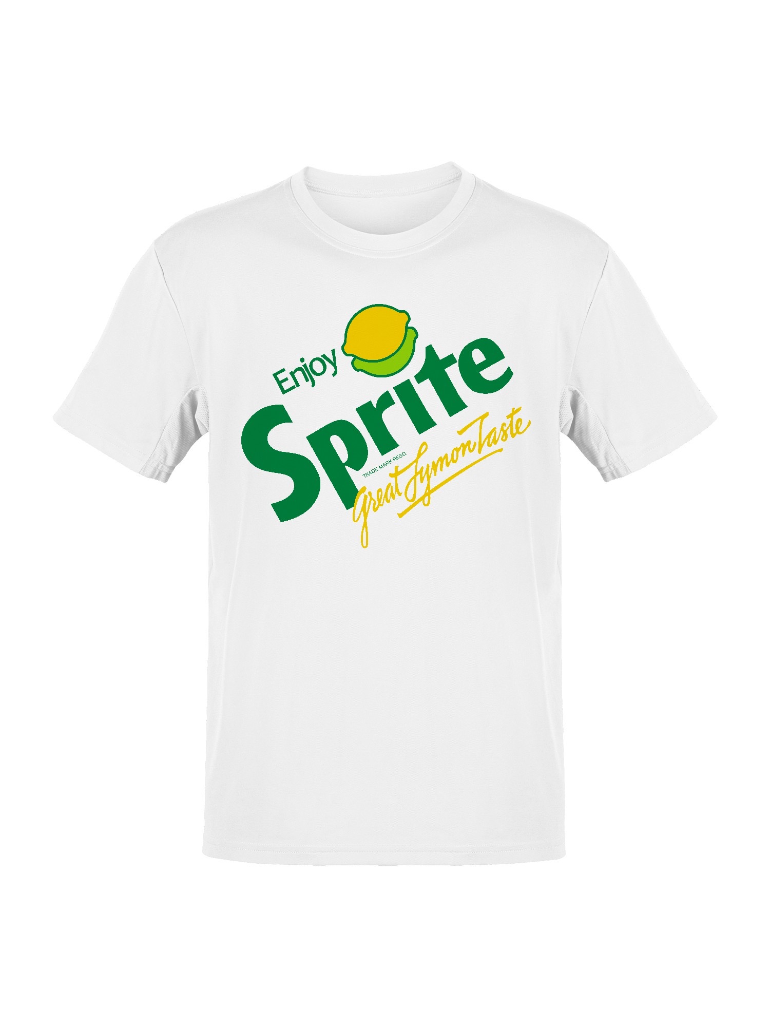 Officially Licensed Sprite Refreshing Sprite Lemon-Lime Logo Men’s T-shirt