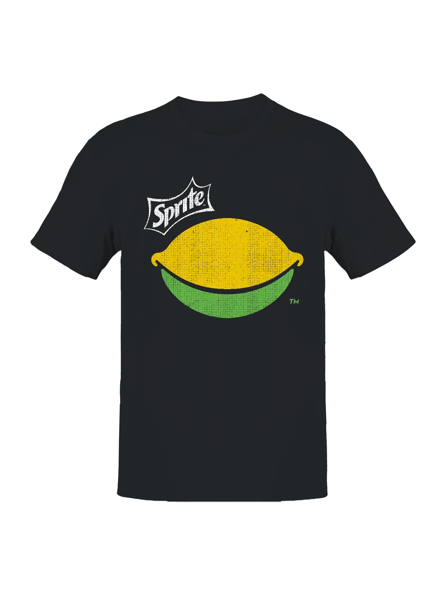 Officially Licensed Sprite Refreshing Sprite Lemon-Lime Logo Men’s T-shirt