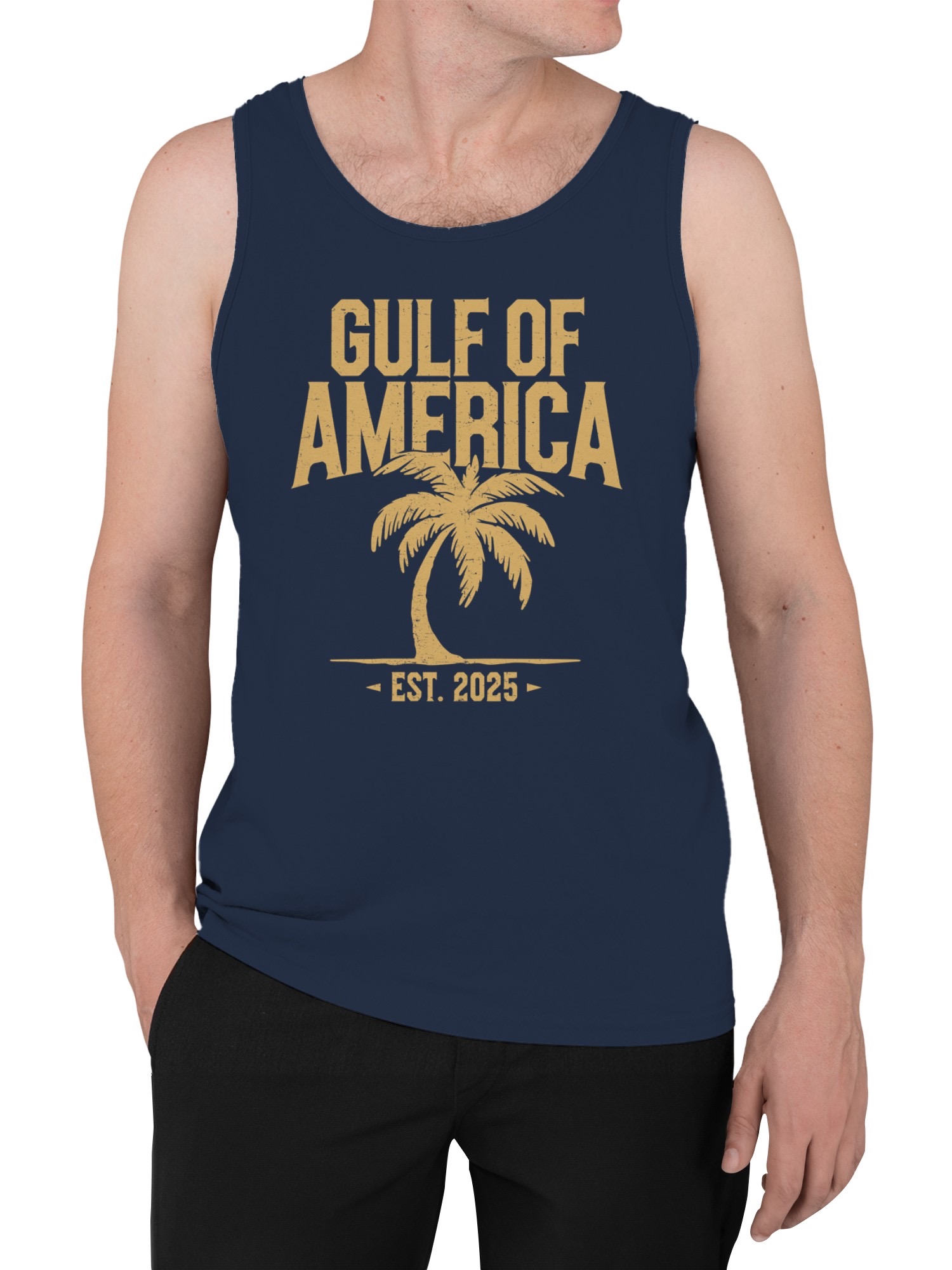 Gulf of America Graphic Men's Tank Top - Picture 5 of 6