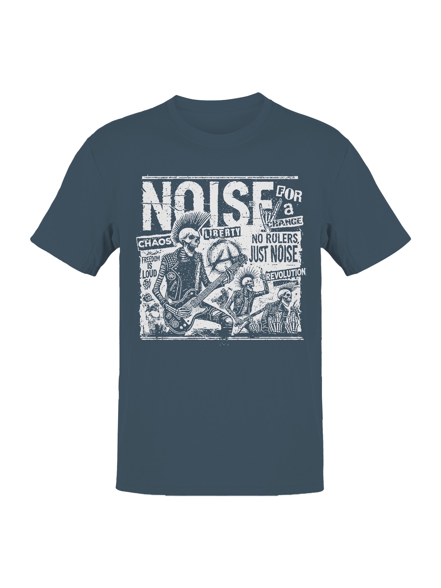 Punk Noise Revolution Artwork Men's T-shirt - Picture 13 of 15