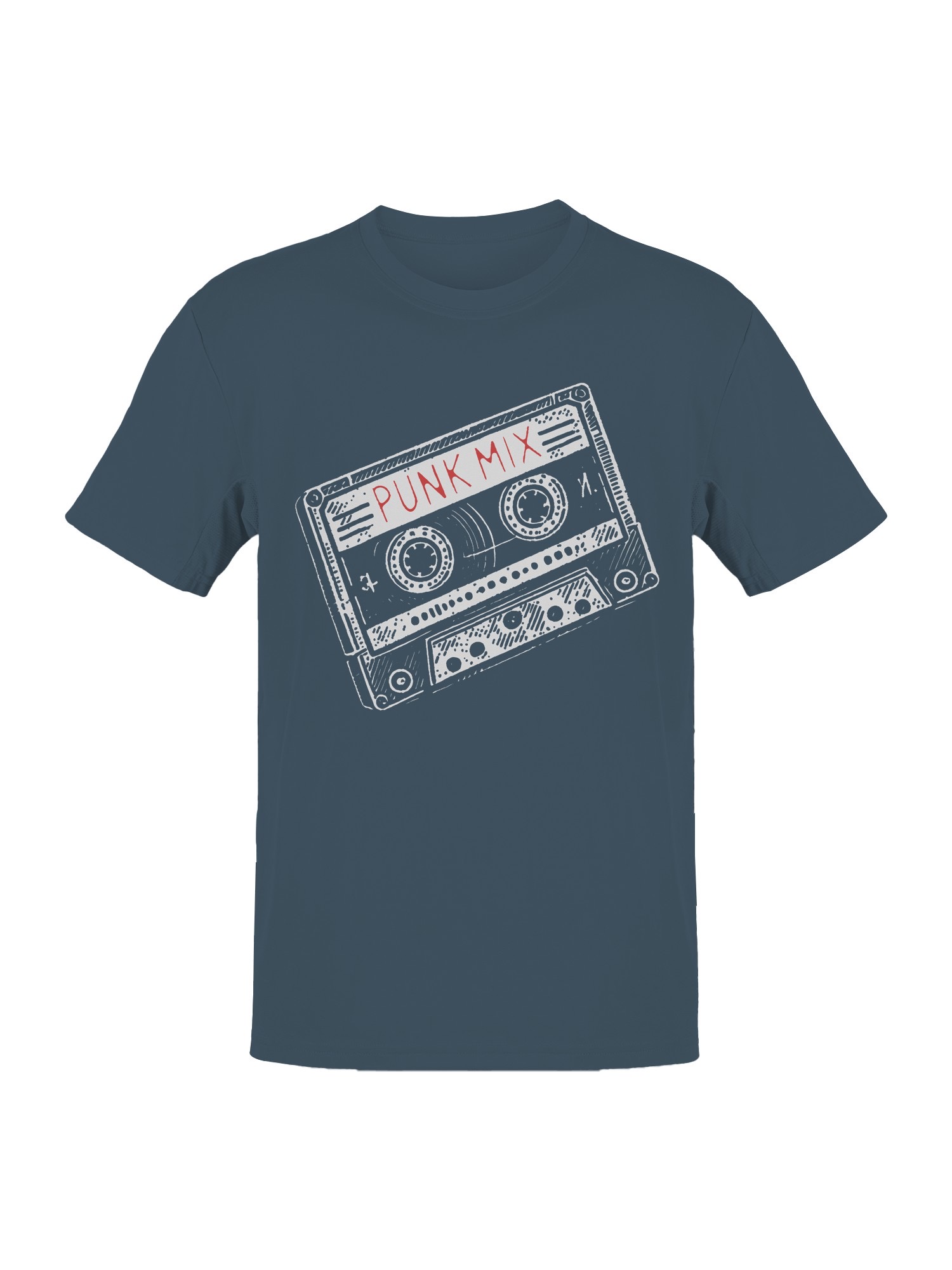 Retro Punk Mixtape Illustration Men's T-shirt - Picture 13 of 15