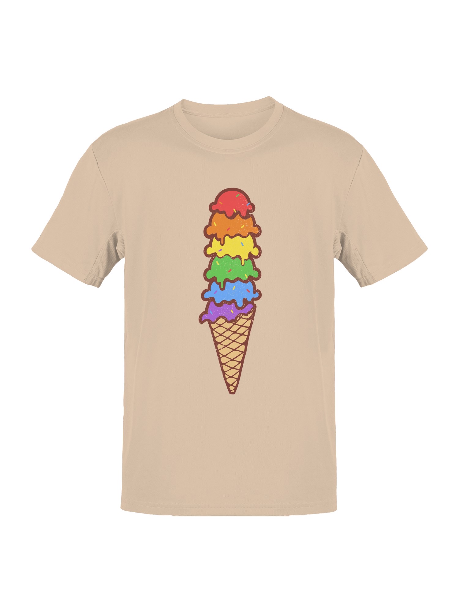 Camiseta para mujer Rainbow Delight Ice Cream Cone - Imagen 13 de 18