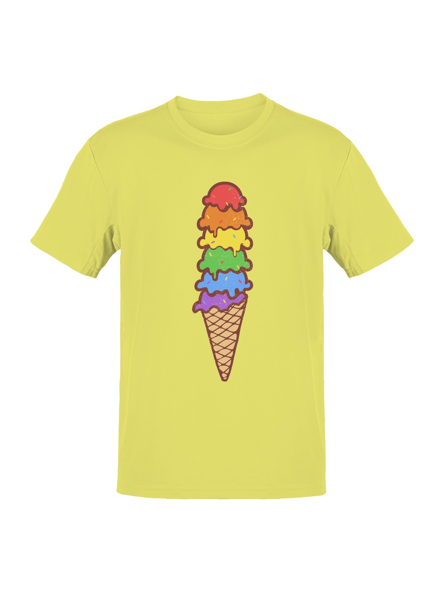 Camiseta para mujer Rainbow Delight Ice Cream Cone - Imagen 7 de 18