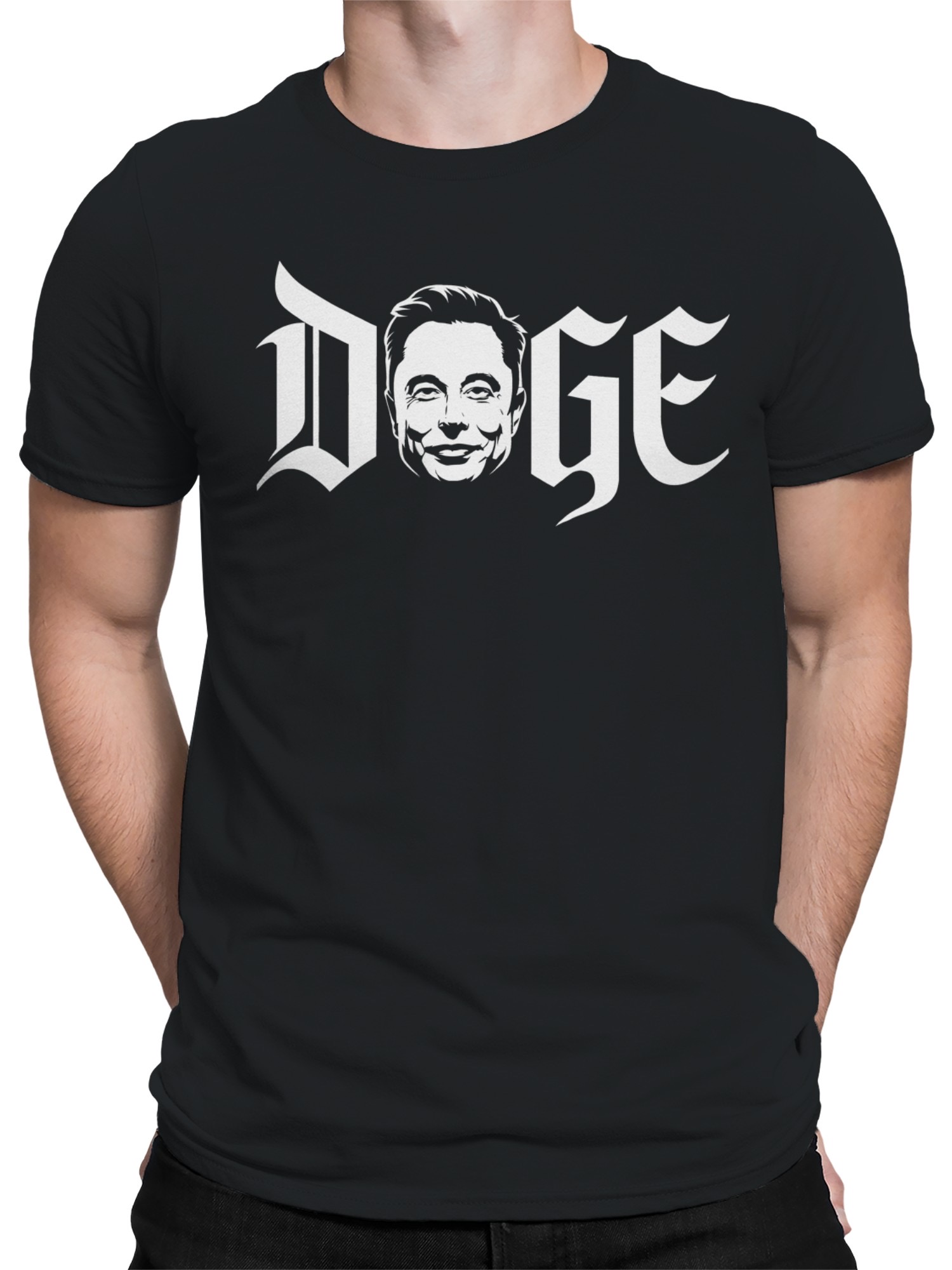 DogeCoin Fusion Art Men's T-shirt - Picture 5 of 15