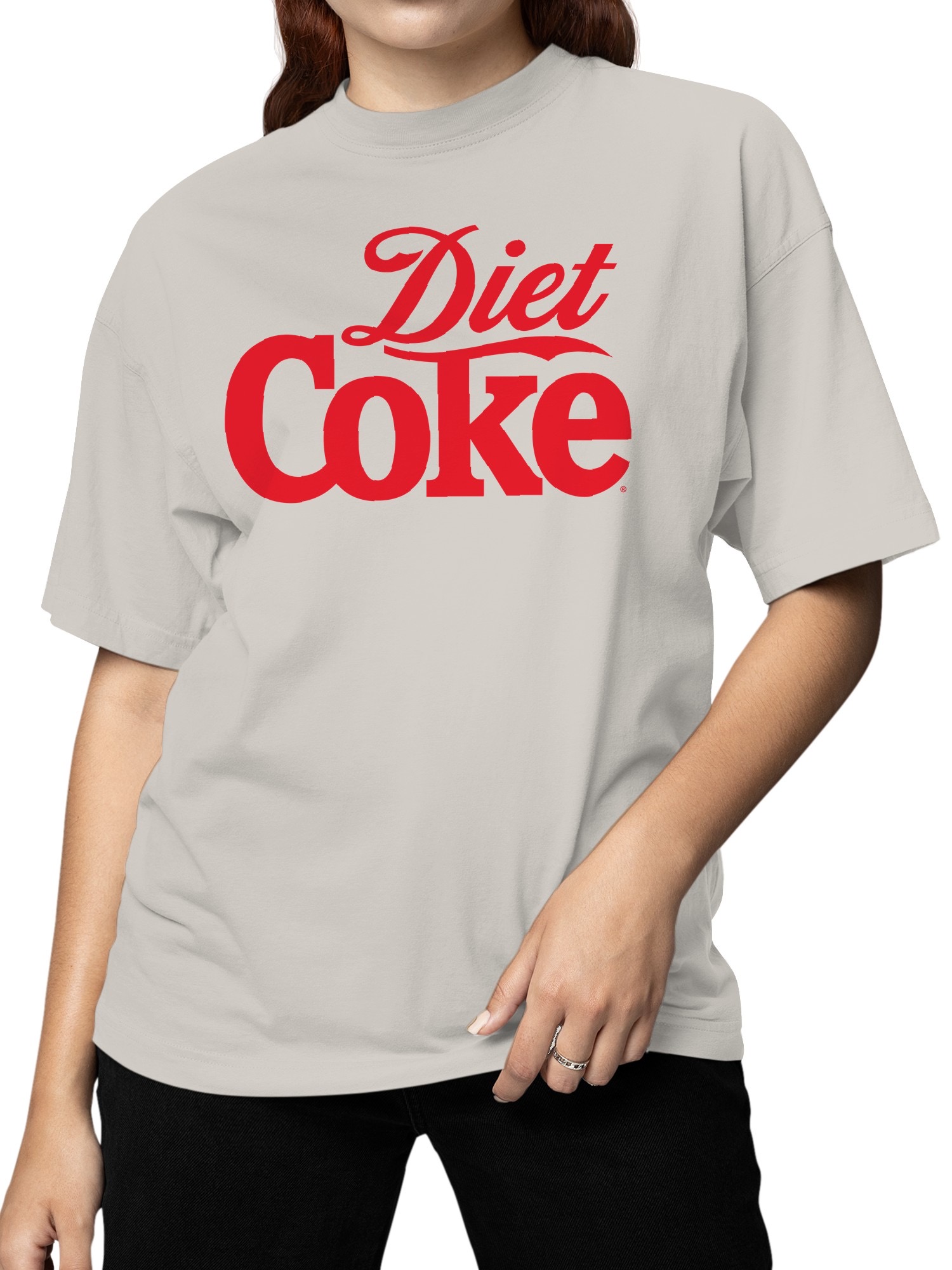 Diet Coke Typography Logo Women's T-shirt - Picture 5 of 6