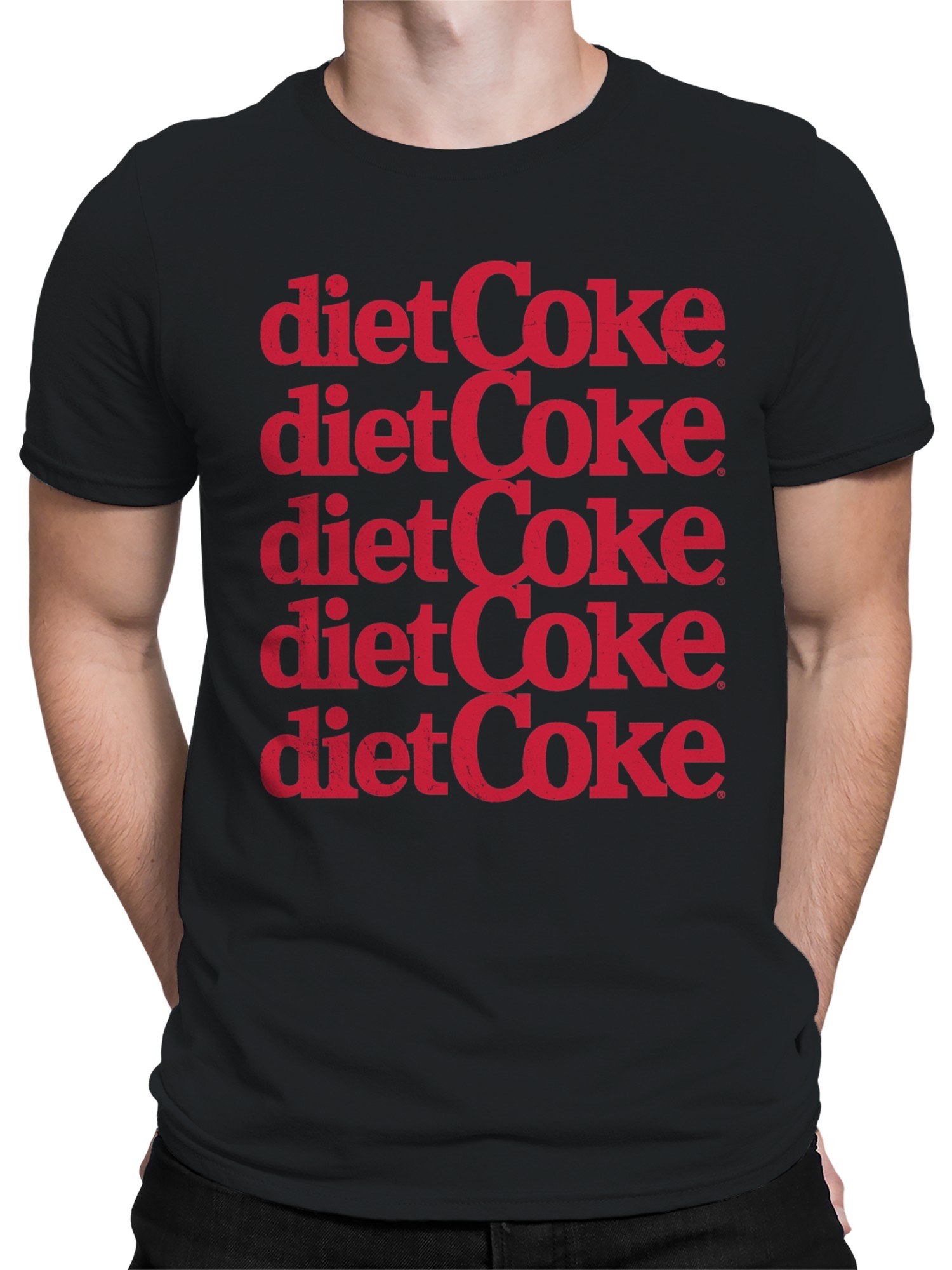 Retro Diet Coke Pop Art Graphic Men's T-shirt - Picture 5 of 6