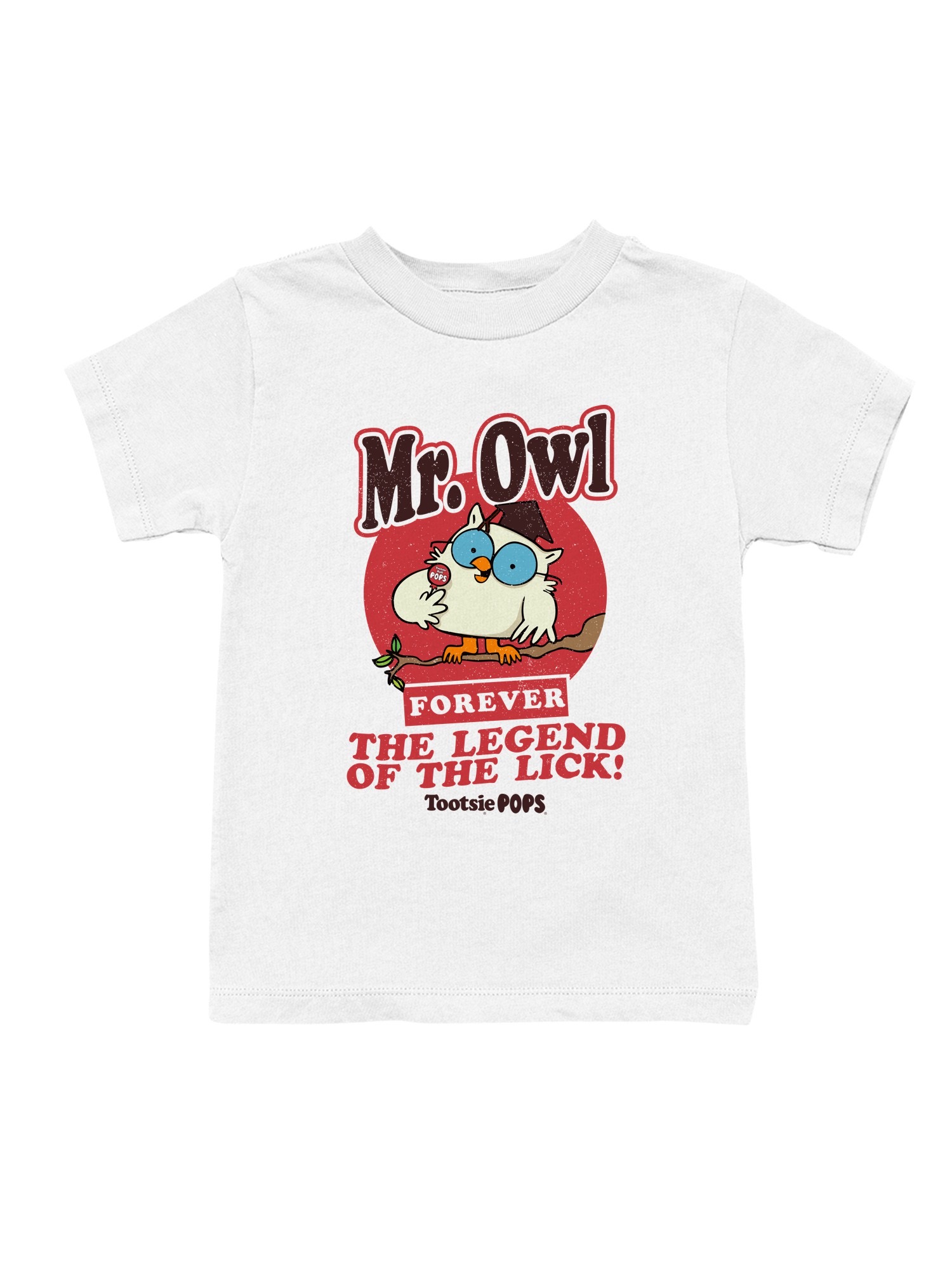 Officially Licensed Tootsie Roll Mr. Owl Tootsie Youth's T-shirt - Picture 4 of 6