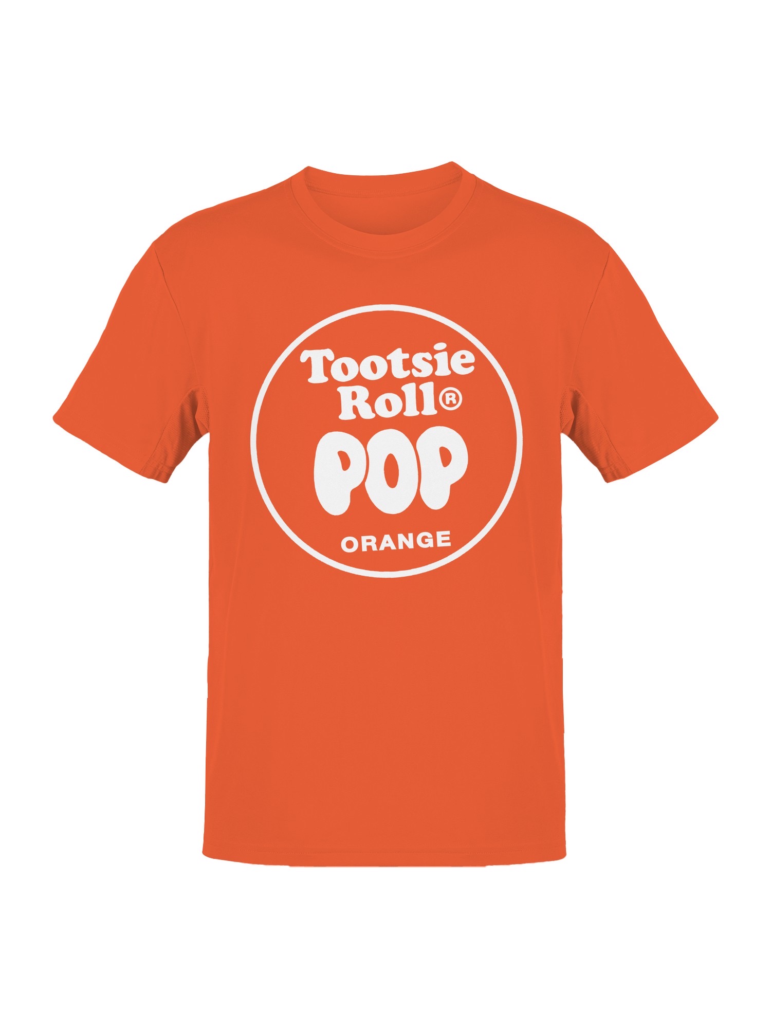 Camiseta para hombre Tootsie Roll Tootsie Roll Pop naranja con licencia oficial - Imagen 4 de 6