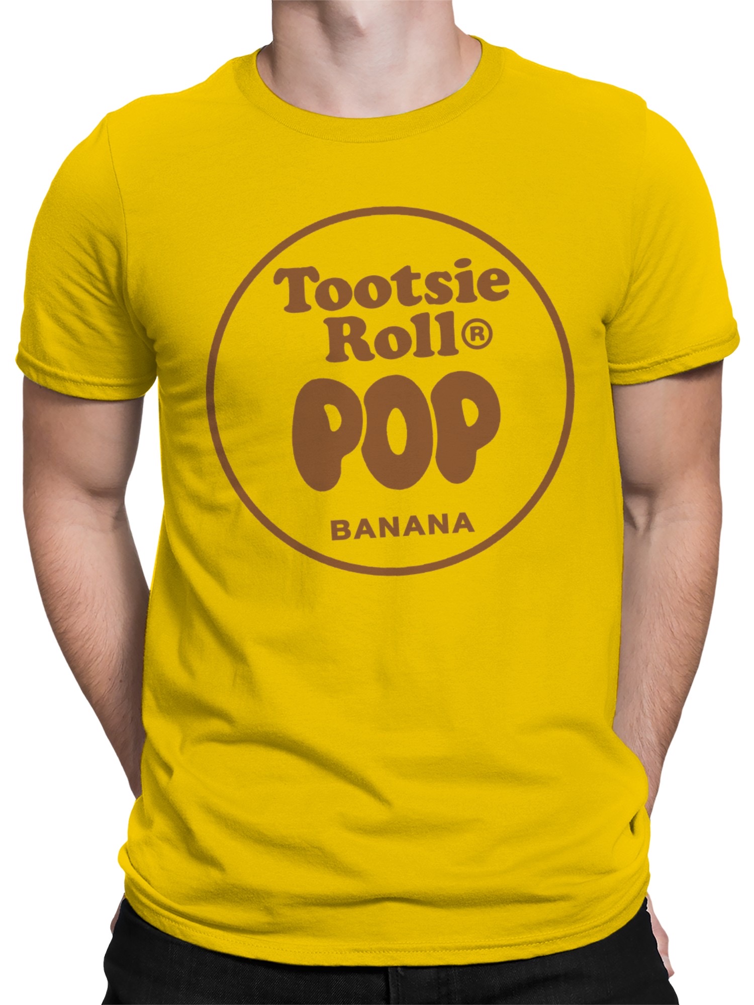 Camiseta para hombre Tootsie Roll Banana Tootsie Roll Pop Treat con licencia oficial - Imagen 5 de 6