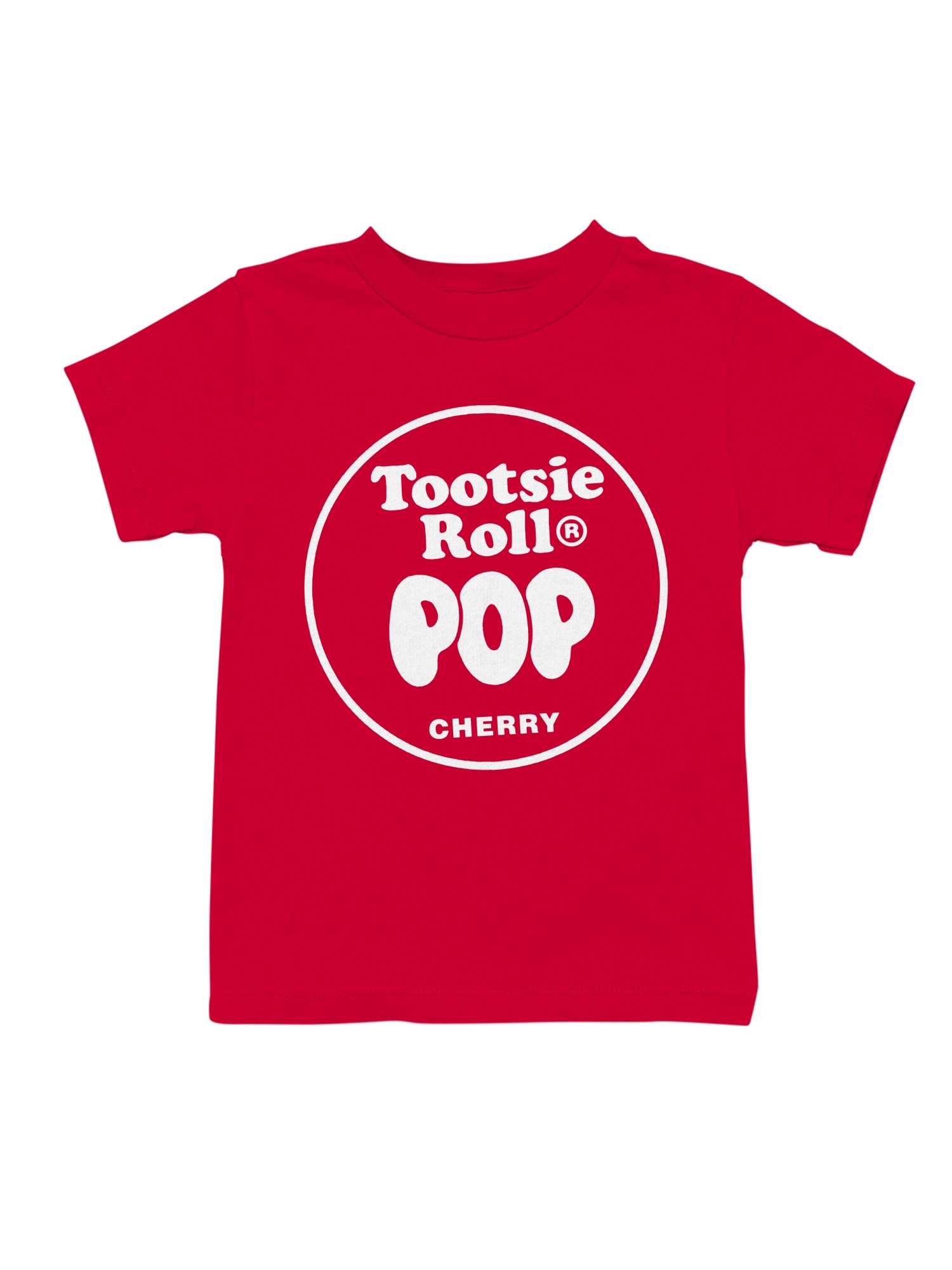 Offiziell lizenziertes Tootsie Roll Cherry Tootsie Roll Pop Leckerli Jugend T-Shirt - Bild 4 von 6