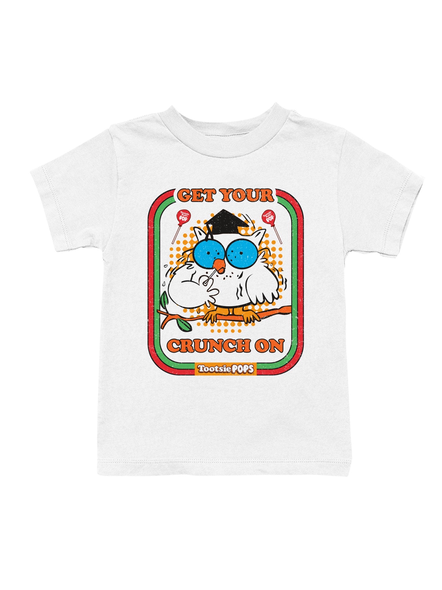 Camiseta Tootsie Roll Crunchy Owl Tootsie con licencia oficial para jóvenes - Imagen 10 de 12