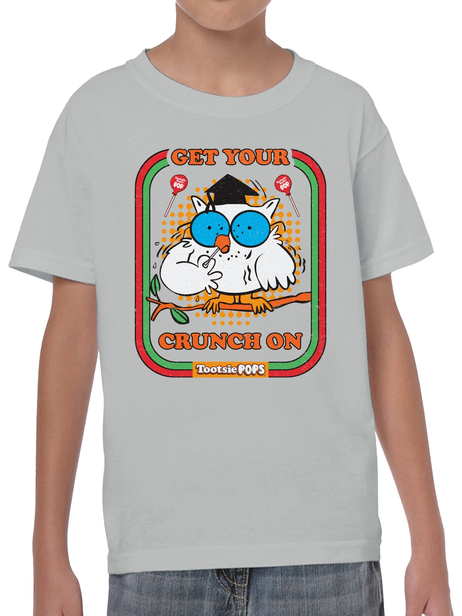 Camiseta Tootsie Roll Crunchy Owl Tootsie con licencia oficial para jóvenes - Imagen 5 de 12