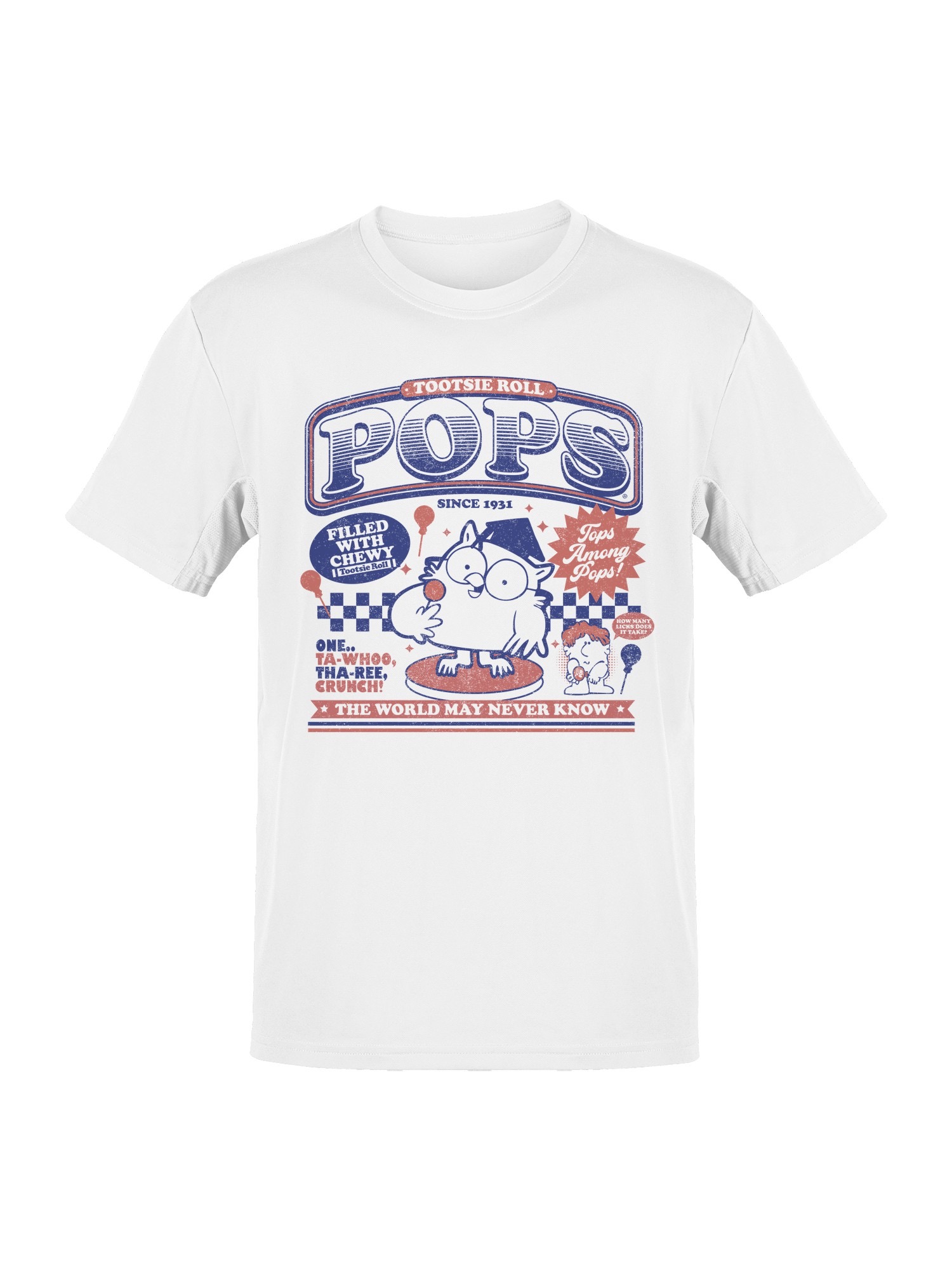 Camiseta para hombre Tootsie Roll con licencia oficial vintage Tootsie Roll Pop - Imagen 4 de 6