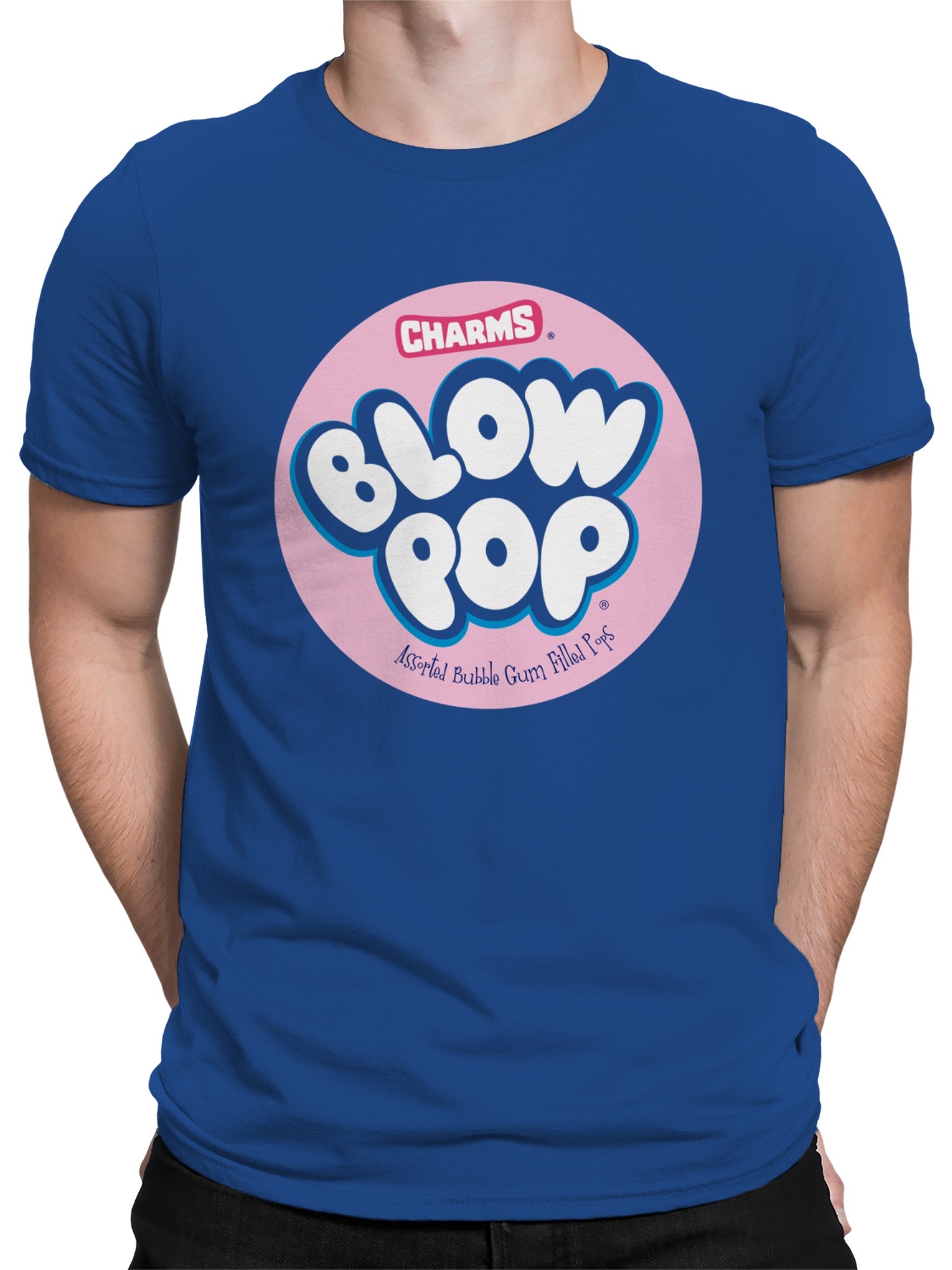 Camiseta para hombre con licencia oficial Blow Pop Charms Blow Pop Lollipops - Imagen 5 de 6