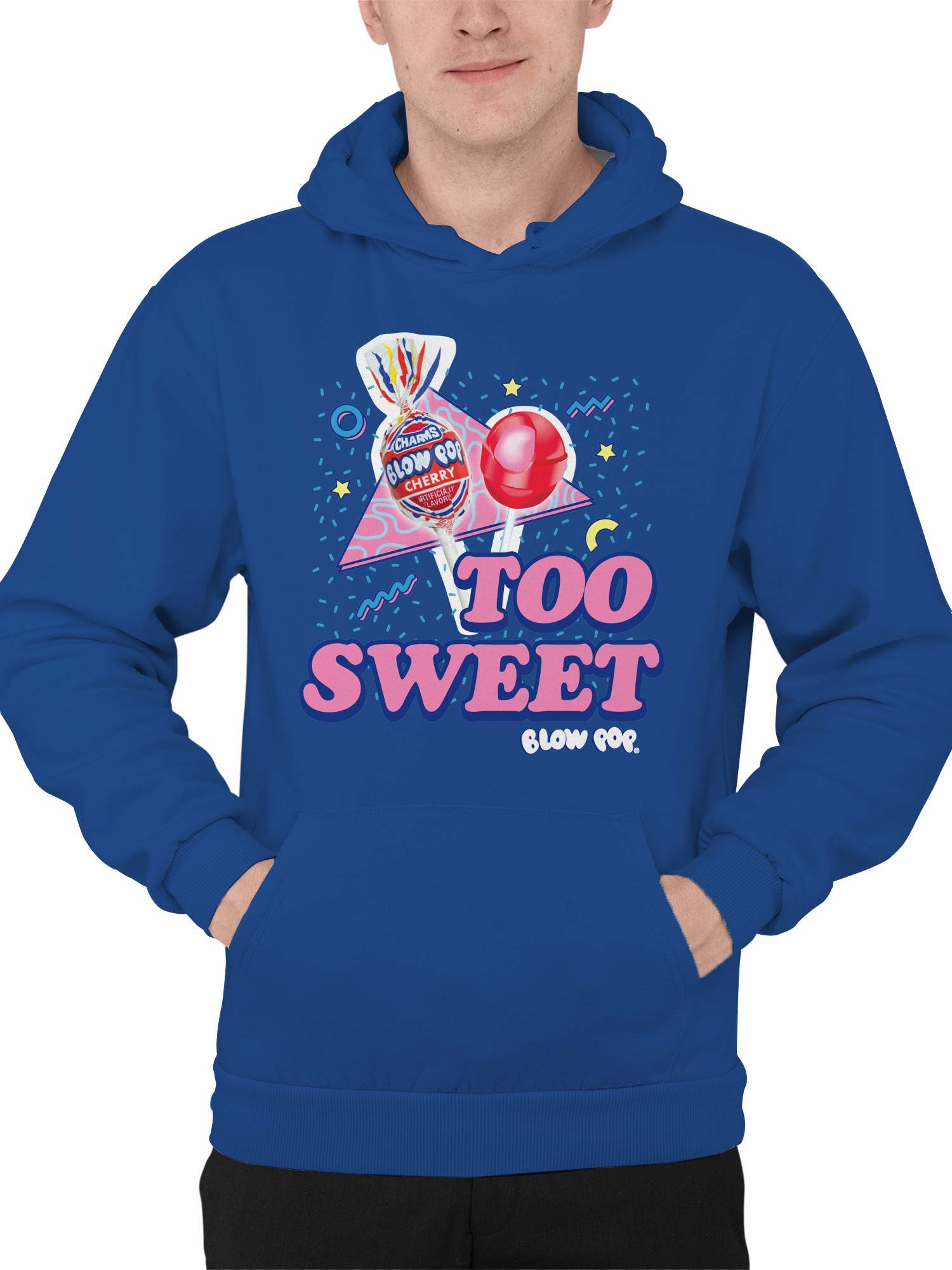 Sudadera con capucha para hombre Blow Pop Cherry Blow Pop Art con licencia oficial - Imagen 11 de 15