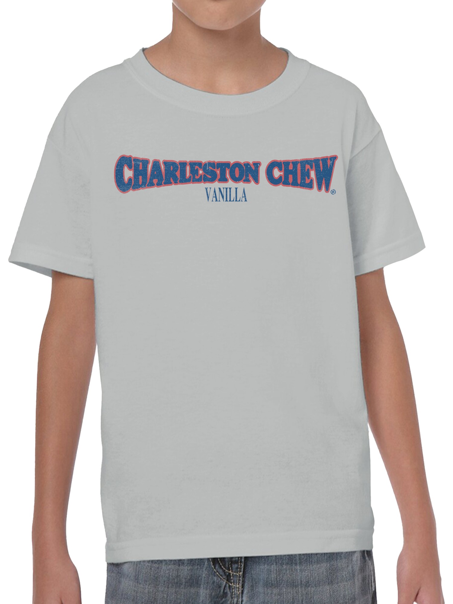 Officially Licensed Charleston Chew Vanilla Youth's T-shirt - Picture 8 of 12
