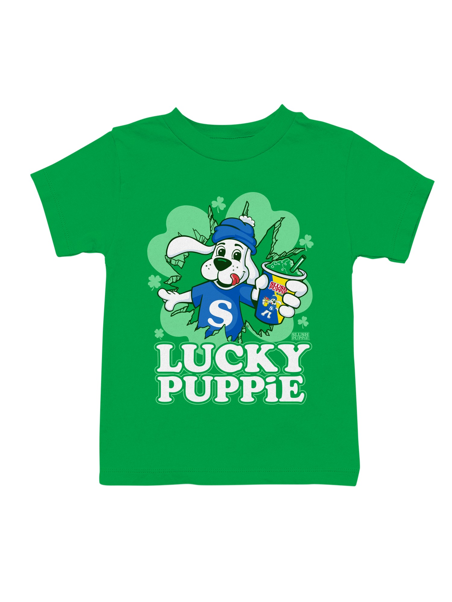 Officially Licensed Slush Puppie Lucky Pup Slushie Youth's T-shirt - Picture 4 of 6