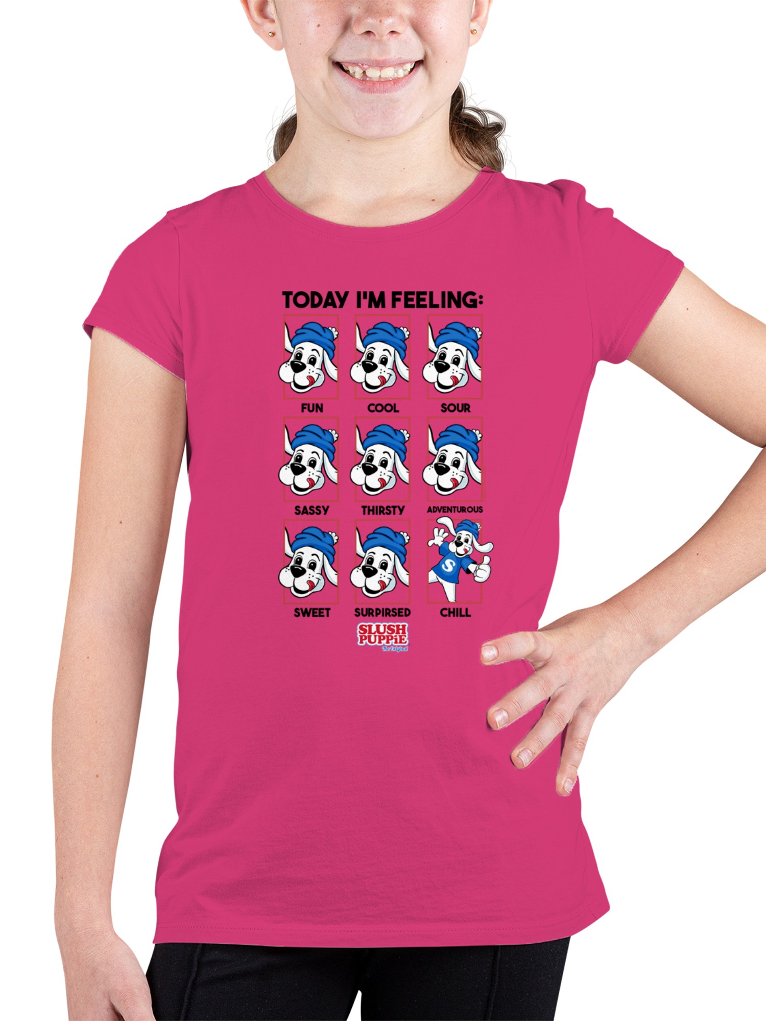 Officially Licensed Slush Puppie Cartoon Youth's T-shirt - Picture 7 of 9