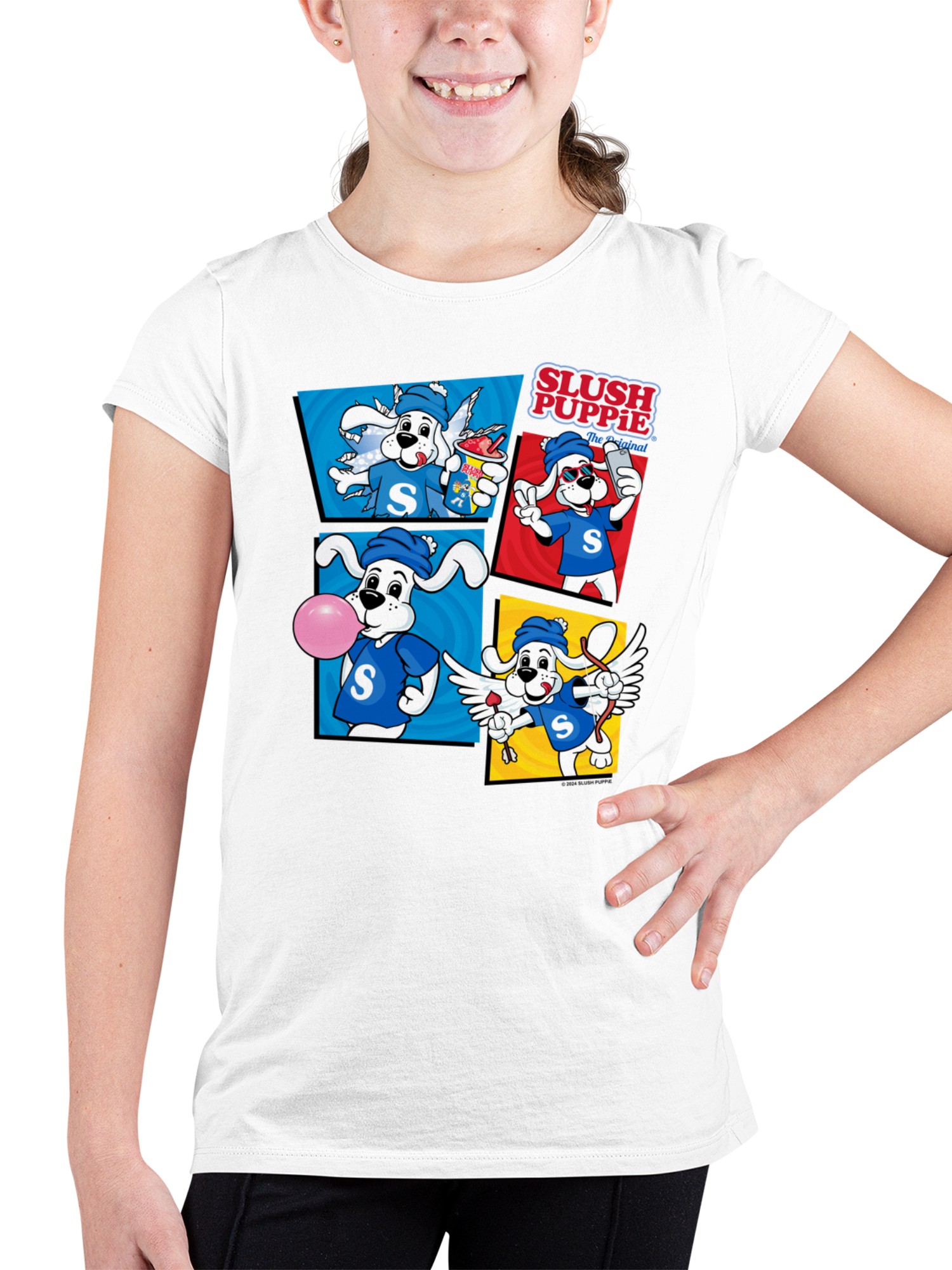 Officially Licensed Slush Puppie Fun Slush Designs Youth's T-shirt - Picture 14 of 15