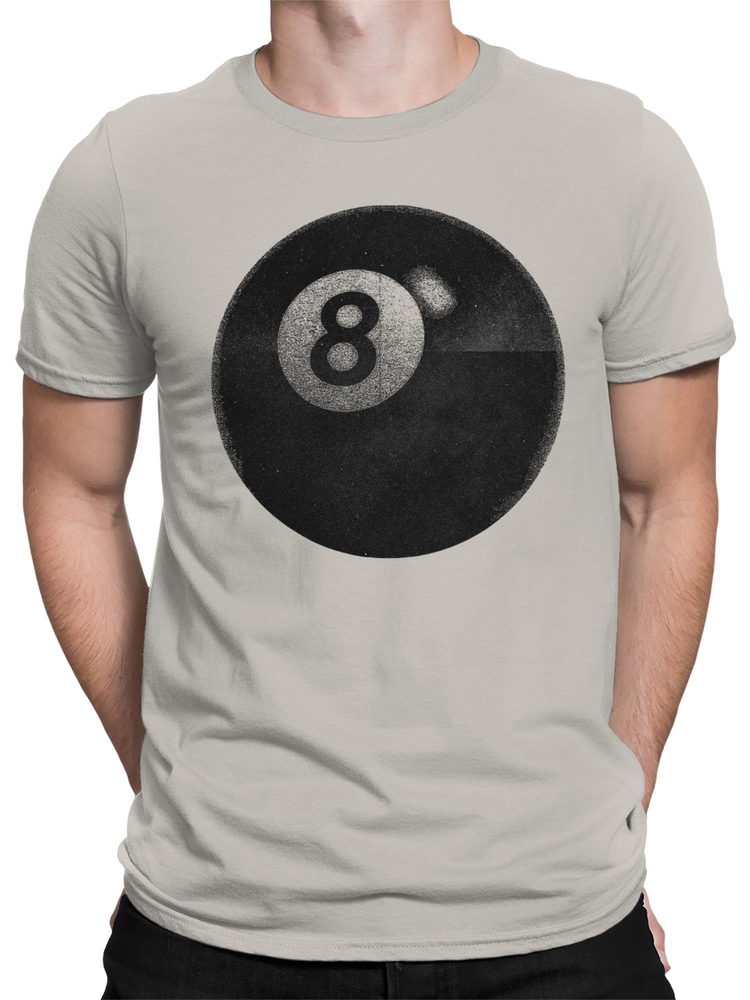Cosmic 8 Ball Wall Art Men's T-shirt - Picture 5 of 6
